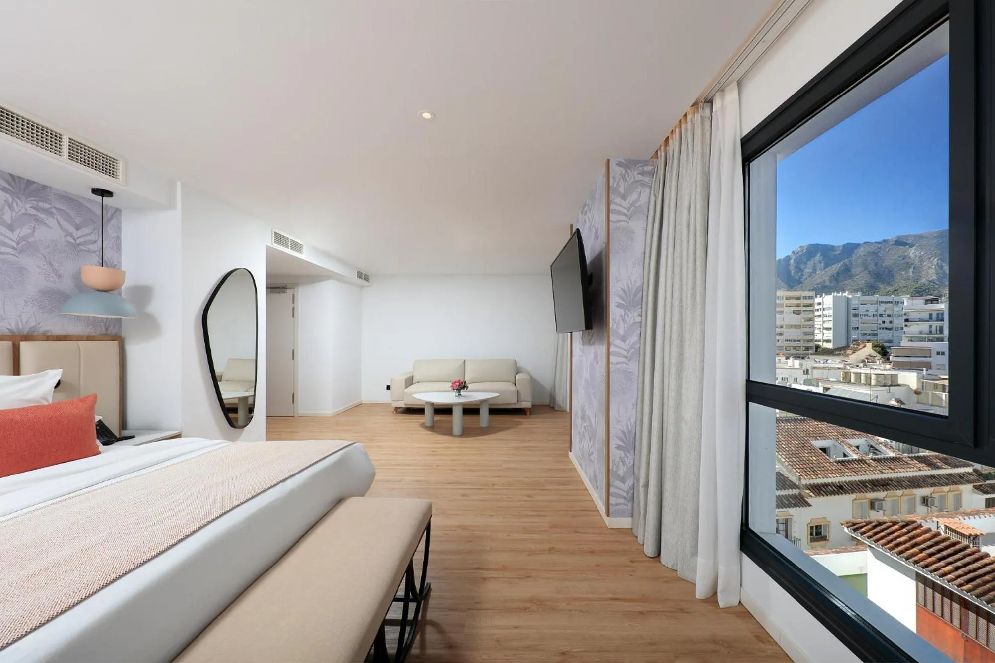 Bed in Óbal Hotel Marbella