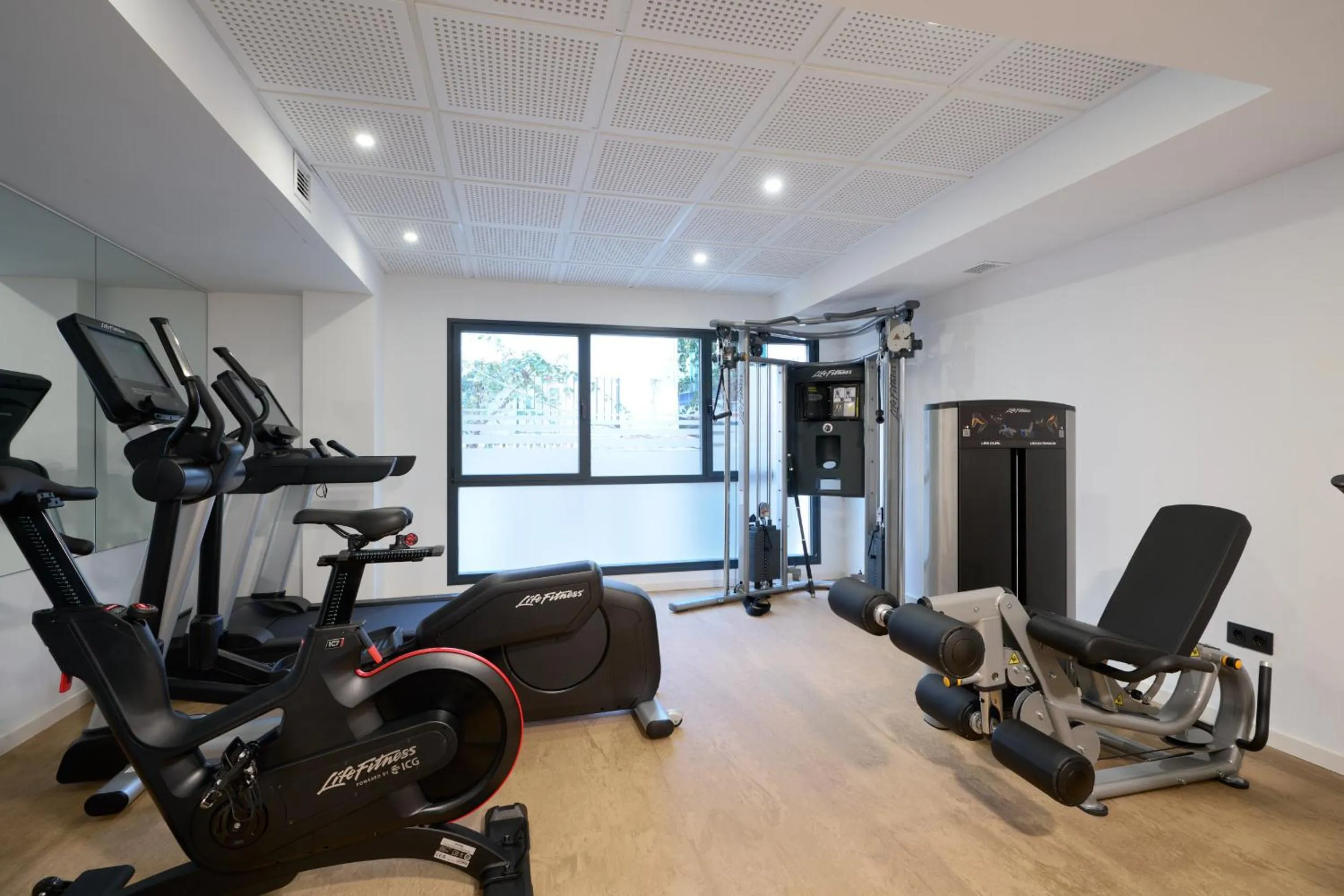 Fitness centre/facilities in Óbal Hotel Marbella