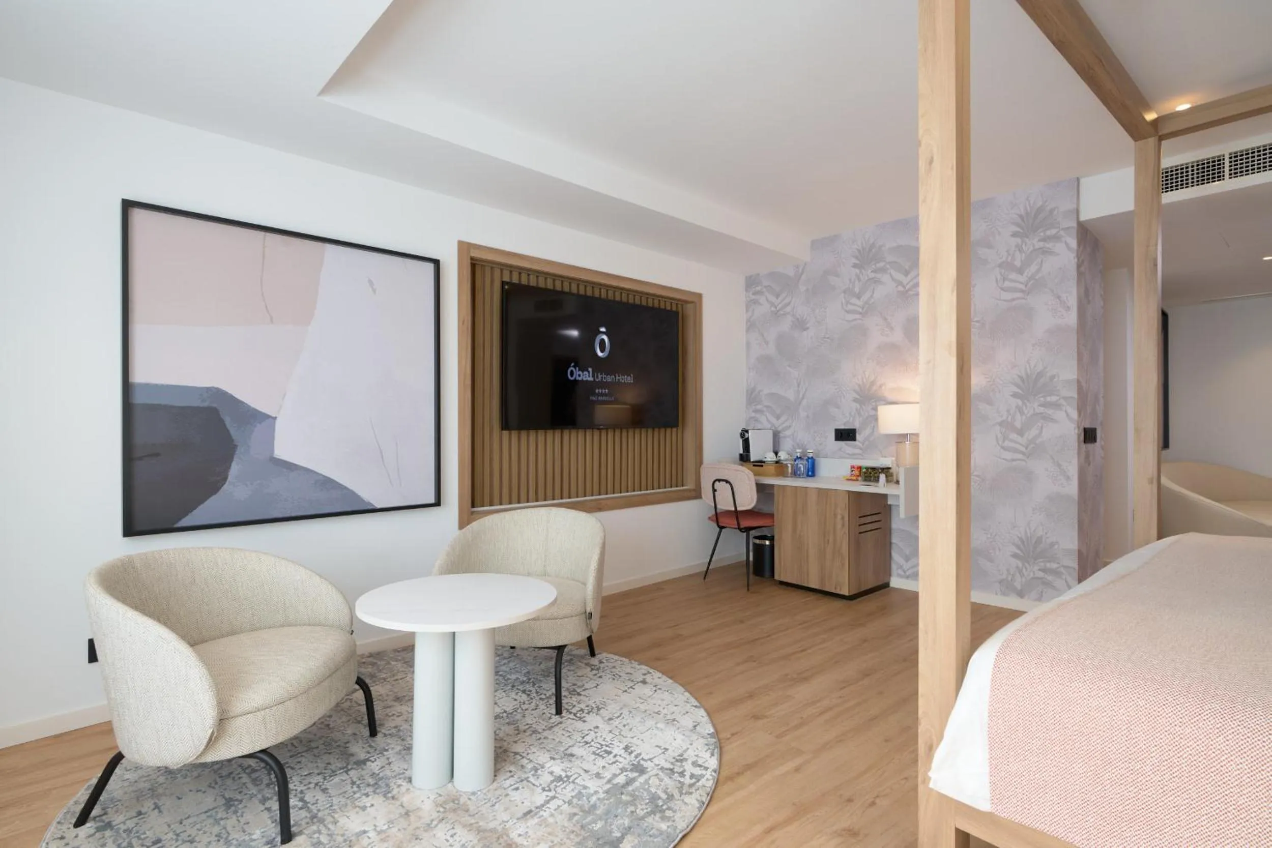 Bed in Óbal Hotel Marbella