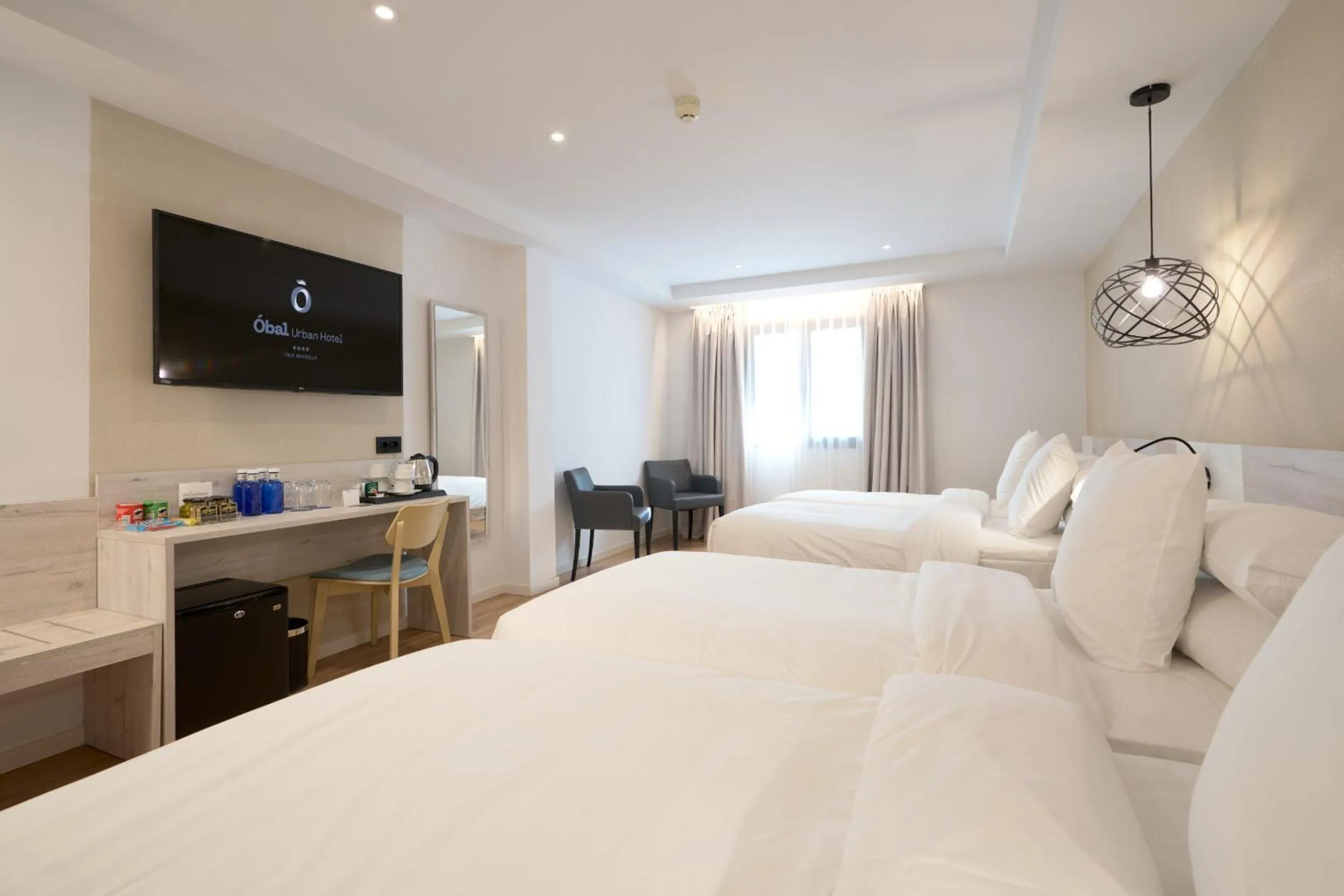 Bed in Óbal Hotel Marbella