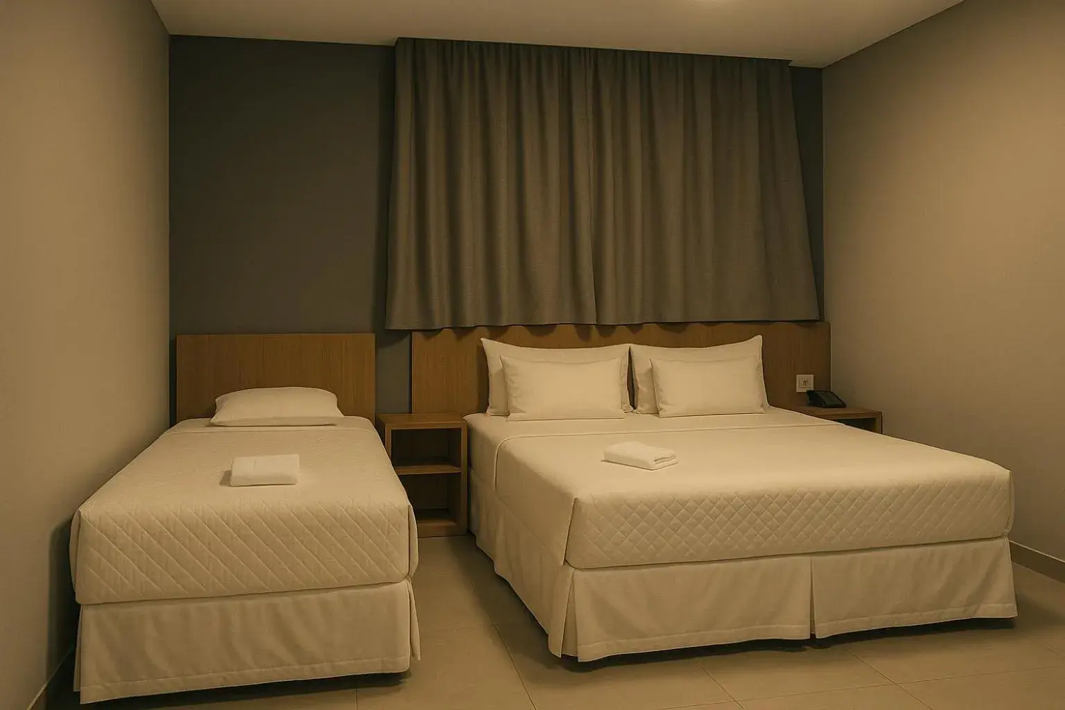 Classic Quadruple Room in Hotel Solar Paulista Classic Quadruple Room in Hotel Solar Paulista