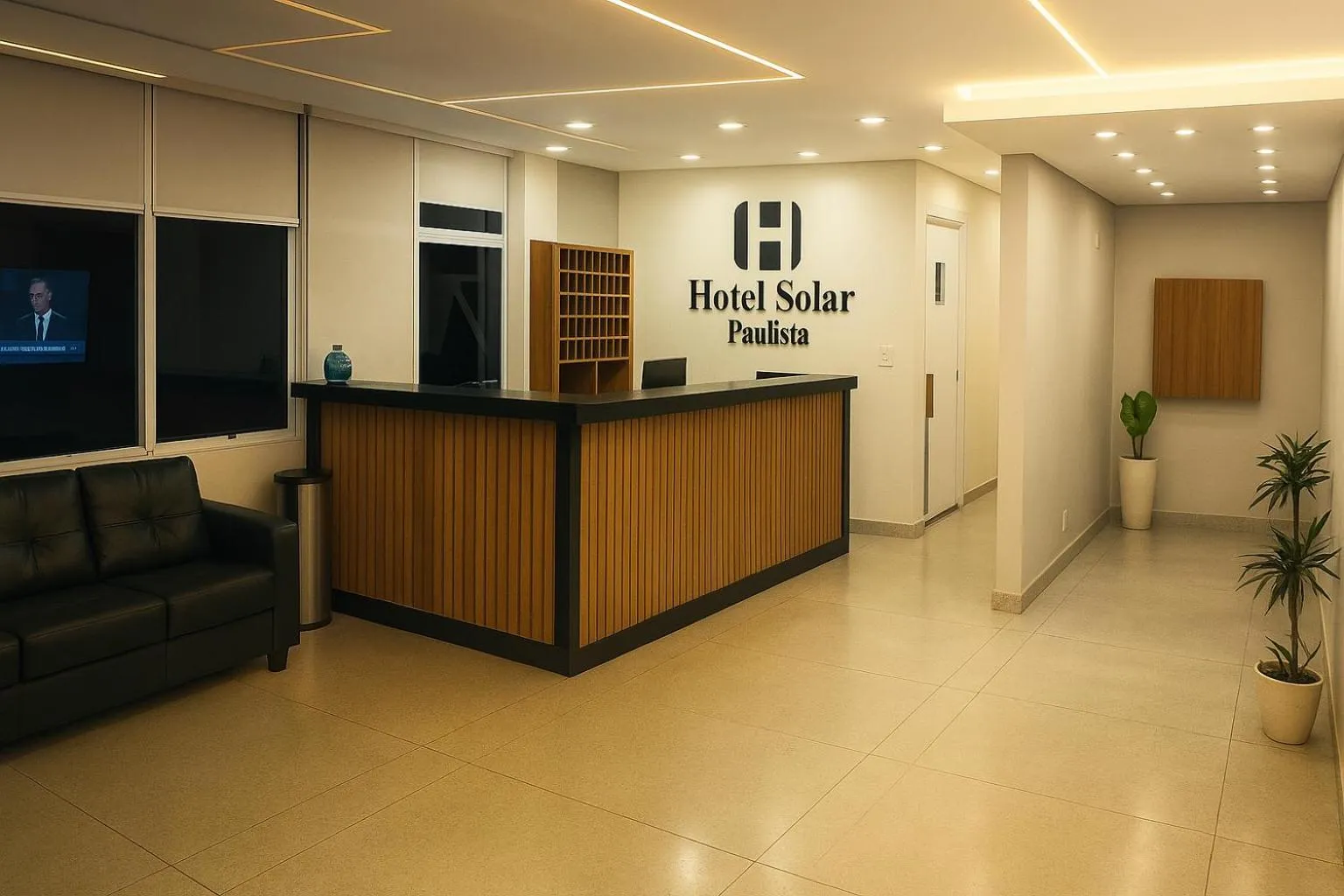 Lobby or reception in Hotel Solar Paulista