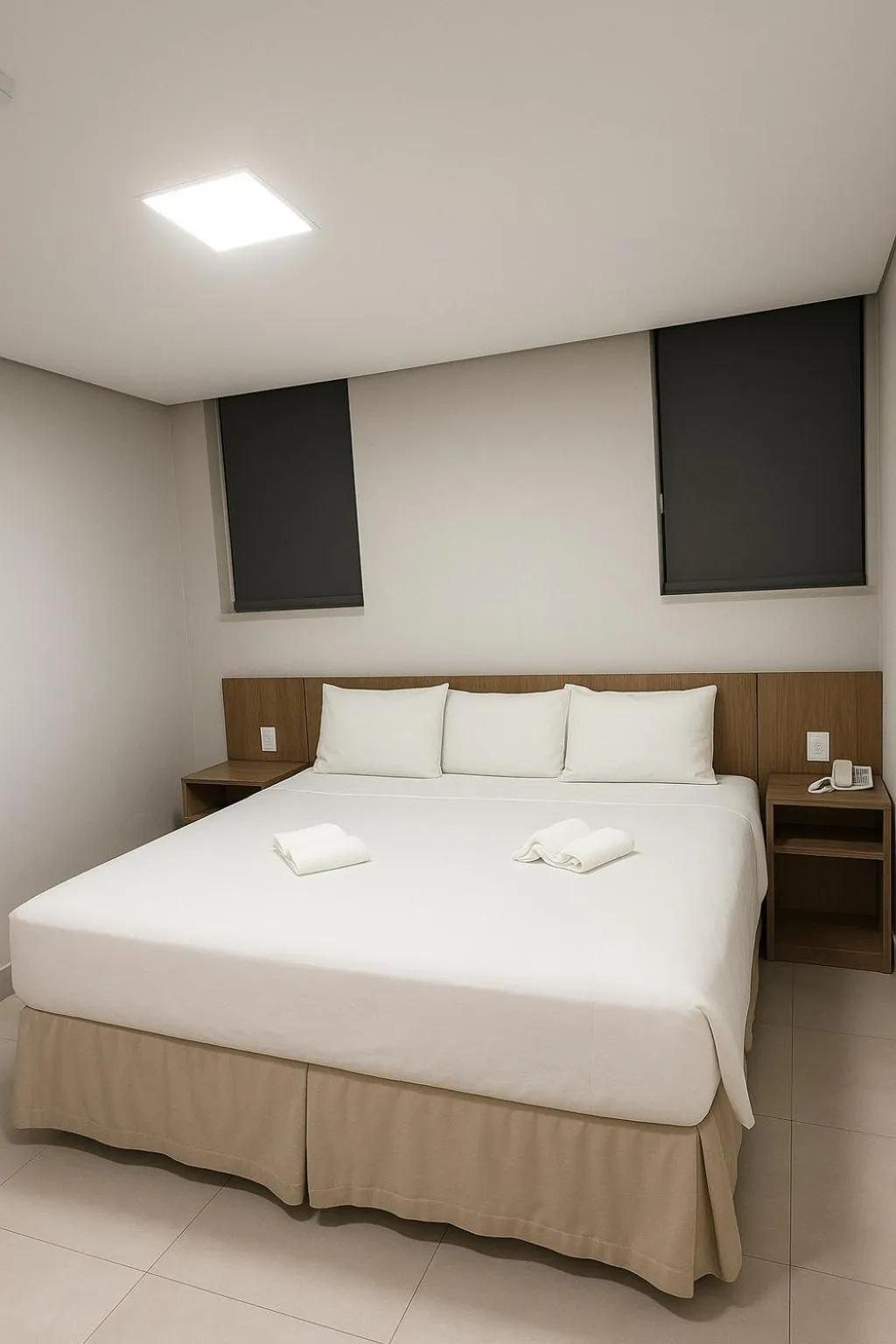 Bed in Hotel Solar Paulista