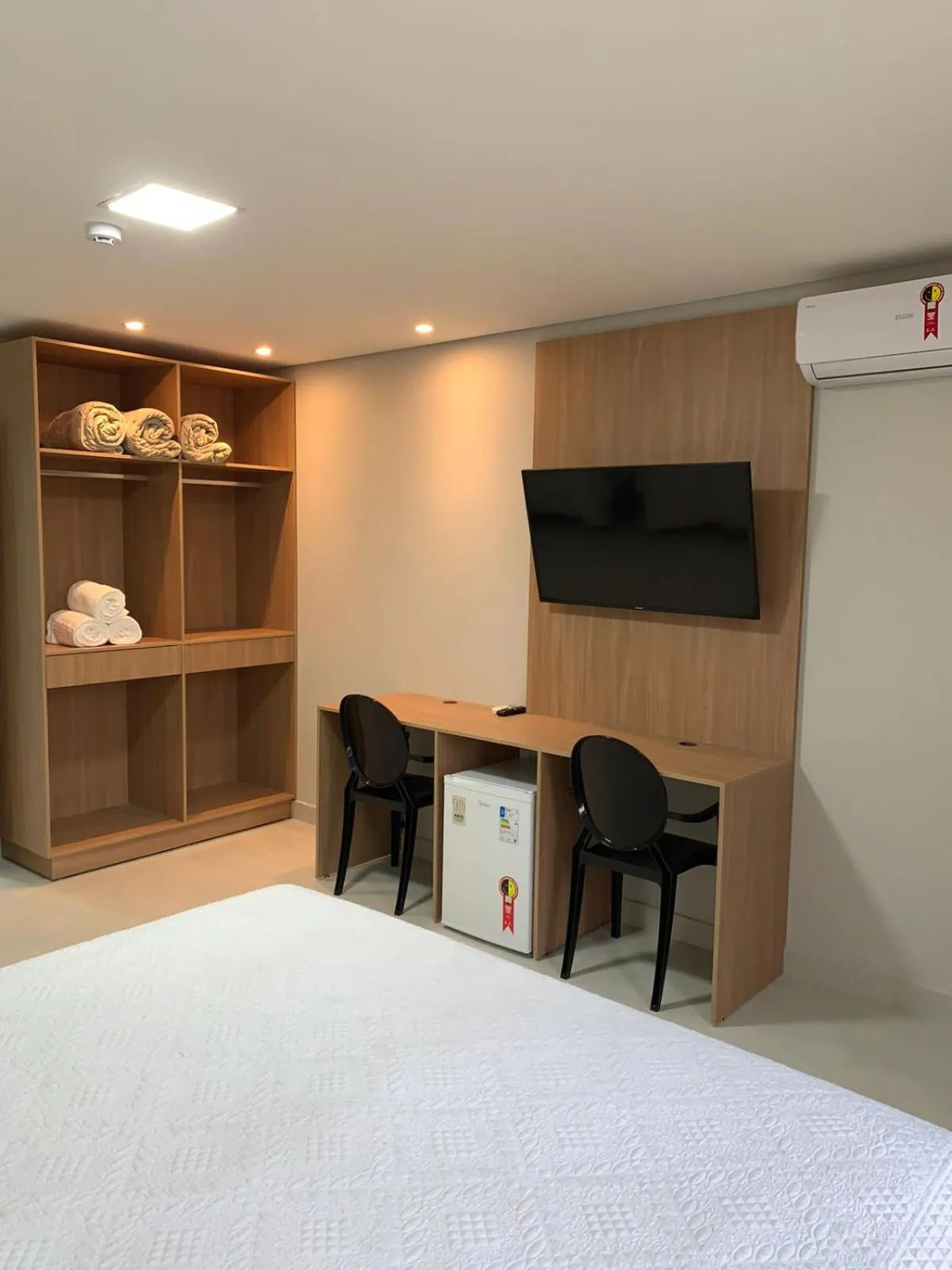 Bed in Hotel Solar Paulista