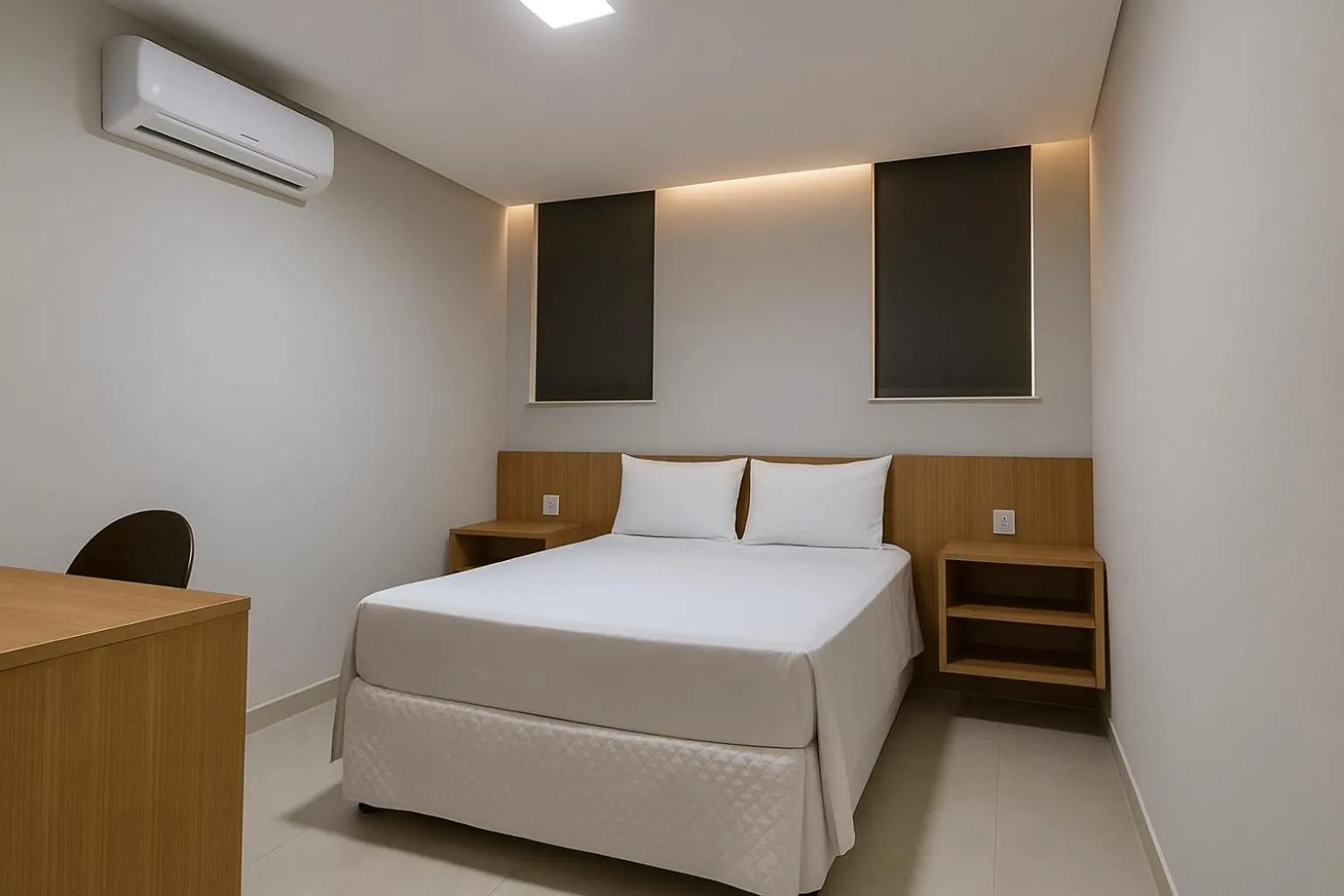 Bed in Hotel Solar Paulista