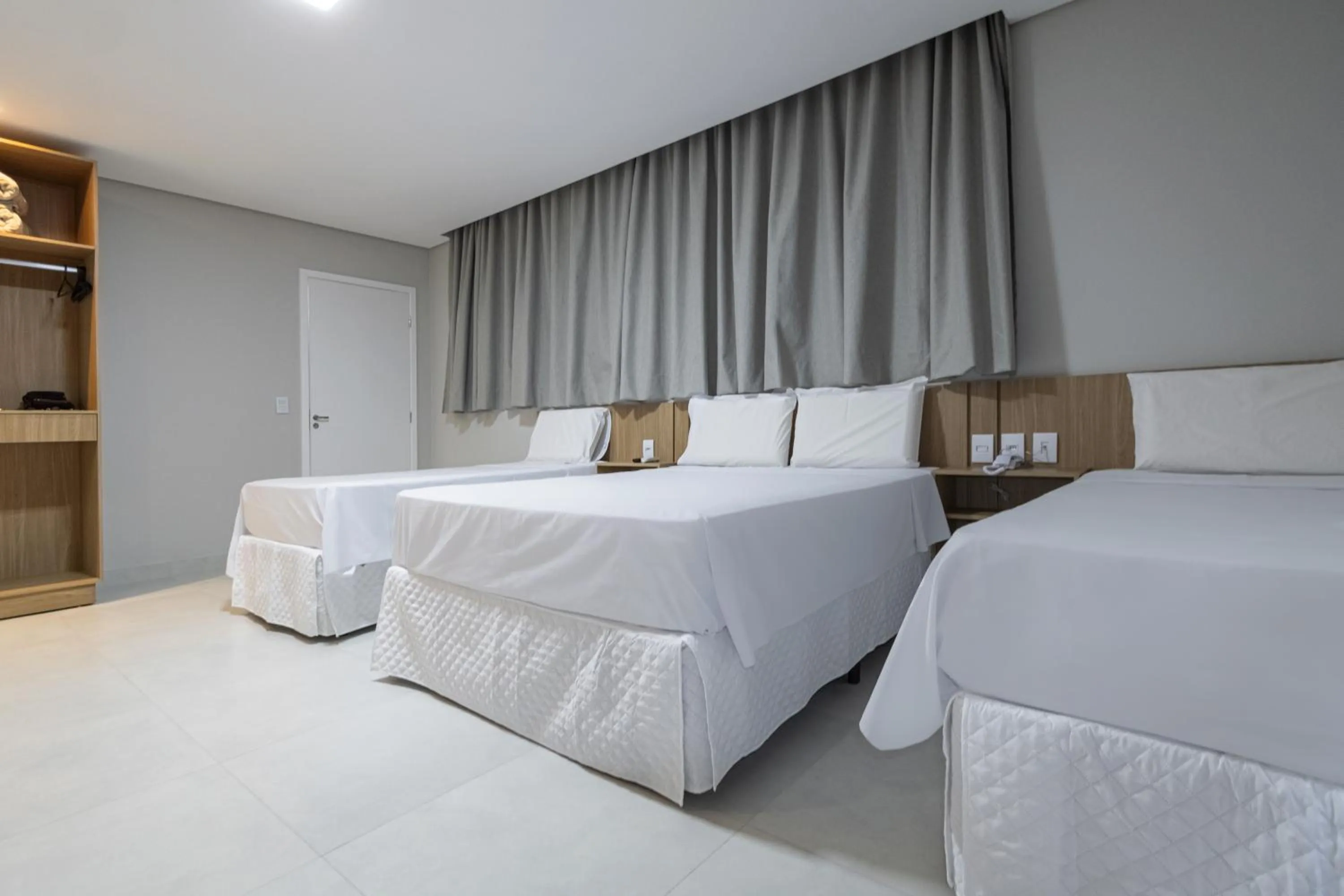 Bed in Hotel Solar Paulista