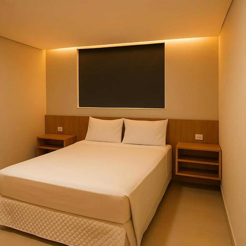 Bedroom, Bed in Hotel Solar Paulista