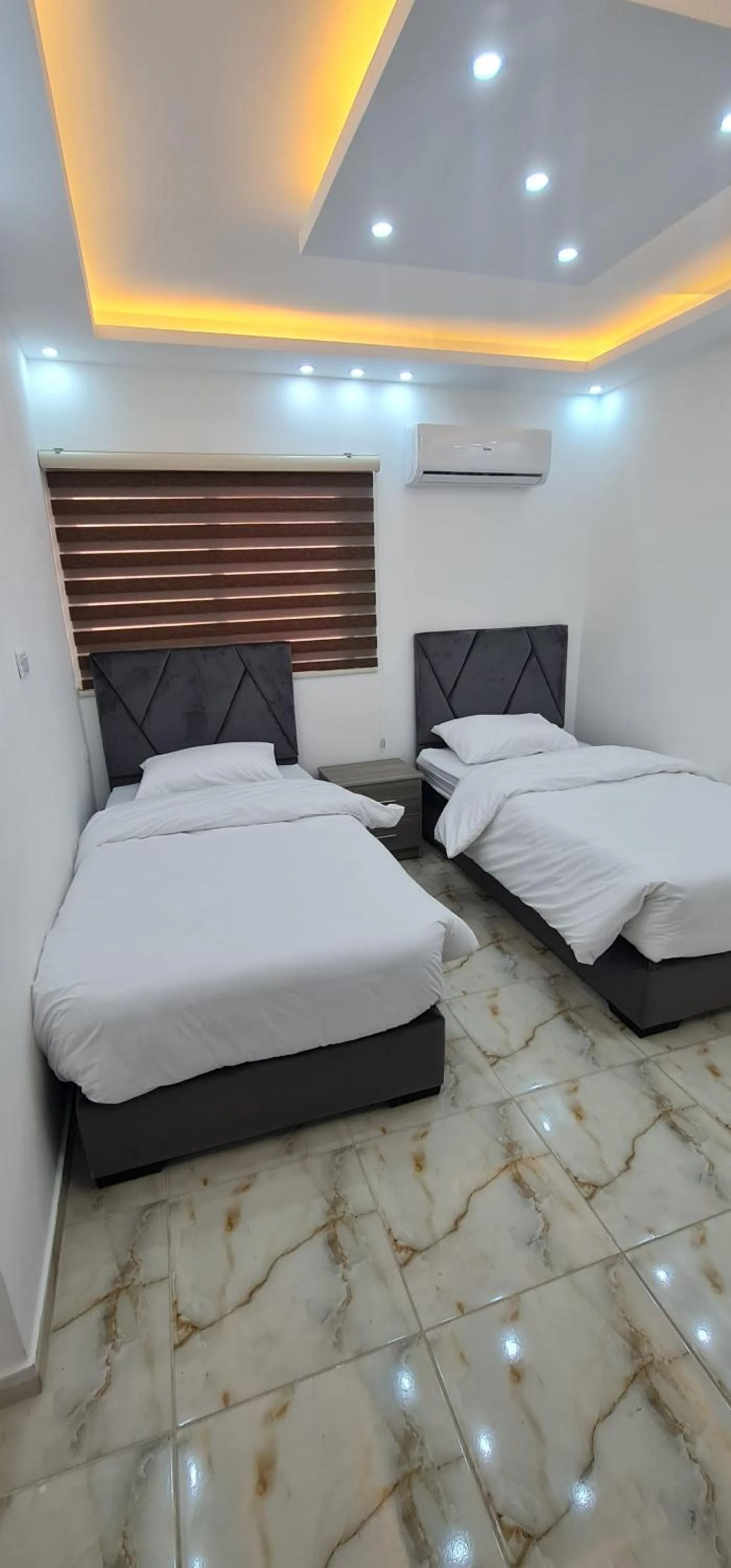 Bed in Nabateans Home Hotel