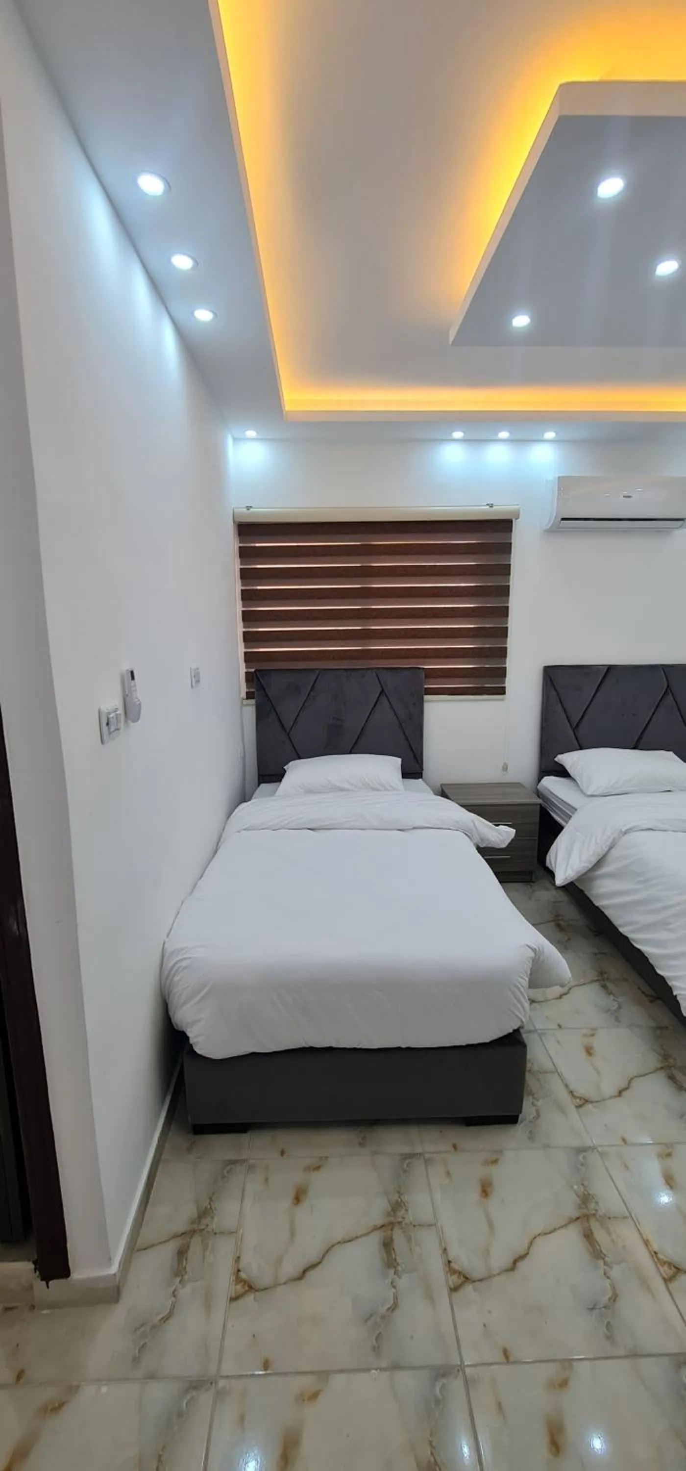 Bed in Nabateans Home Hotel