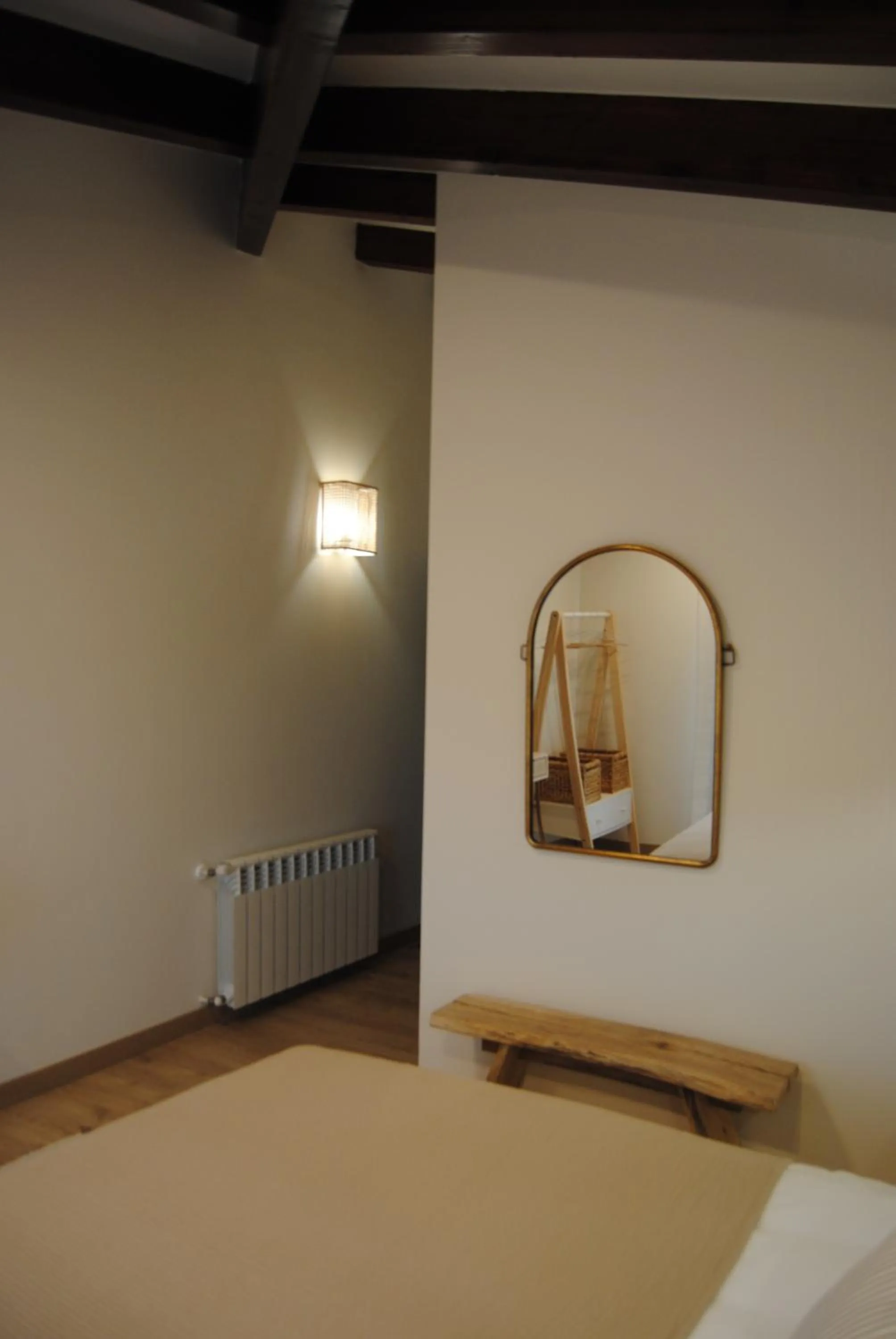 Bedroom, Bed in Hotel a Ecogranxa