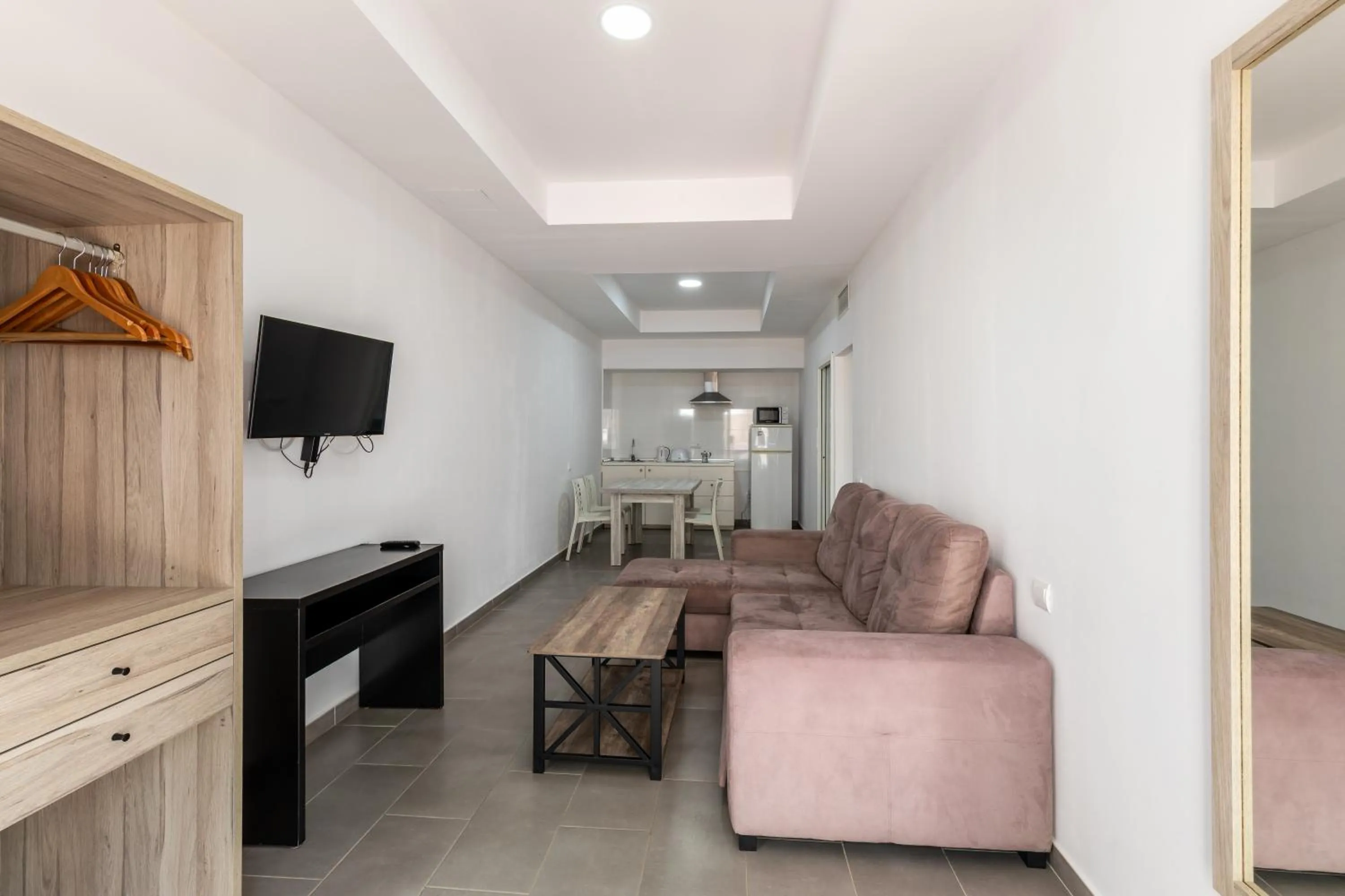 Living room in Aparthotel Puerto Cala Vadella