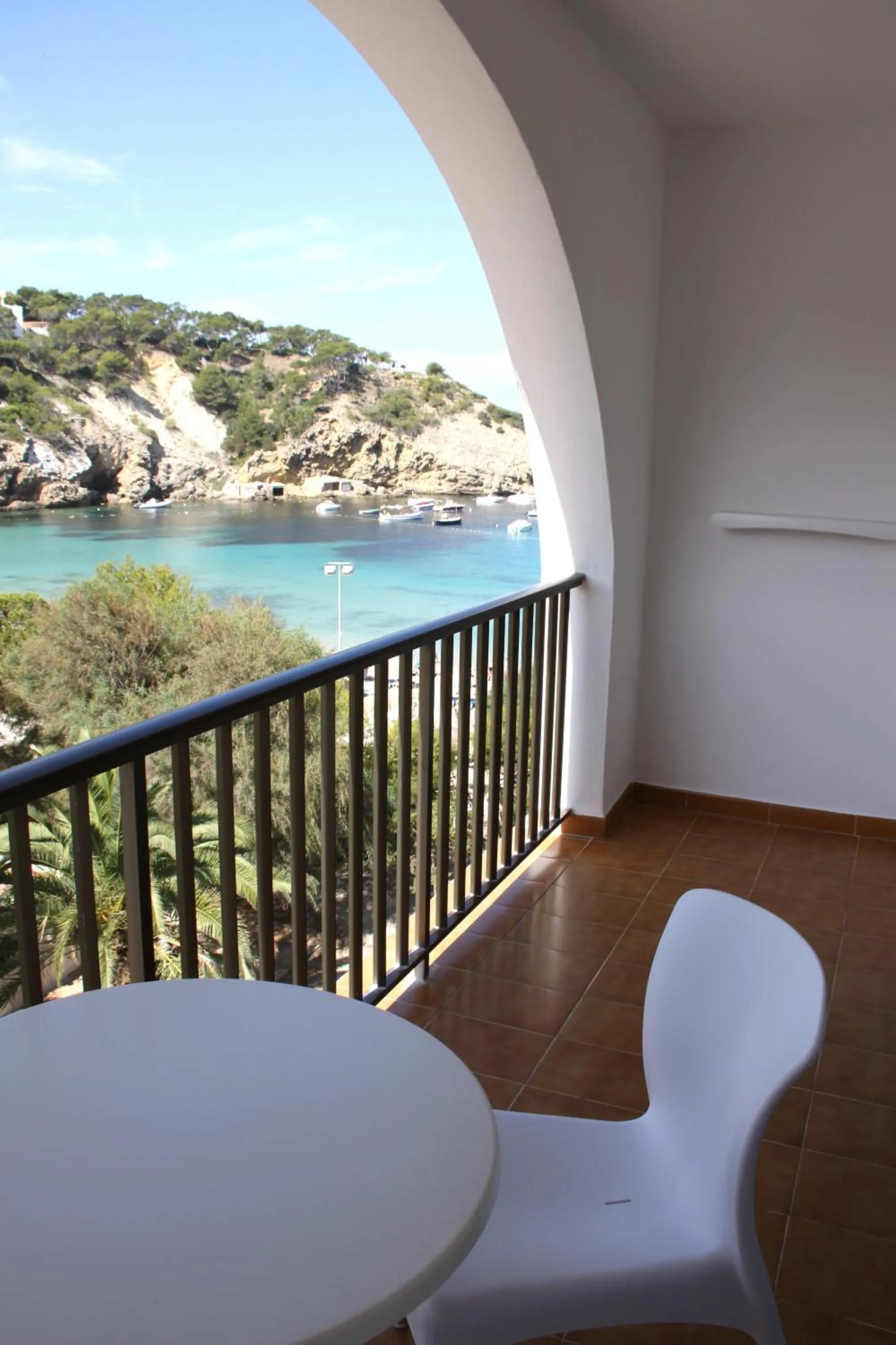 Balcony/Terrace in Aparthotel Puerto Cala Vadella