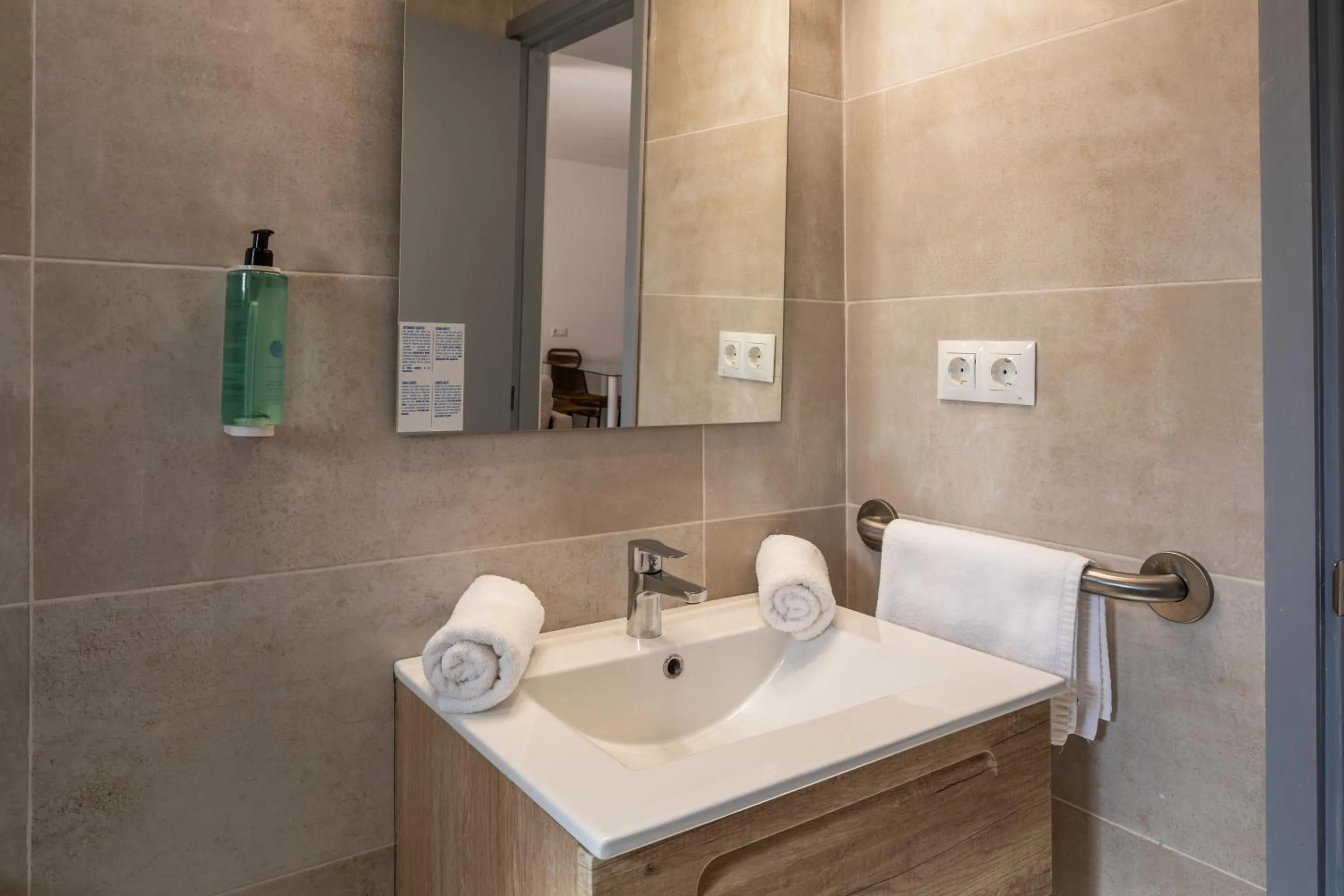 Bathroom in Aparthotel Puerto Cala Vadella