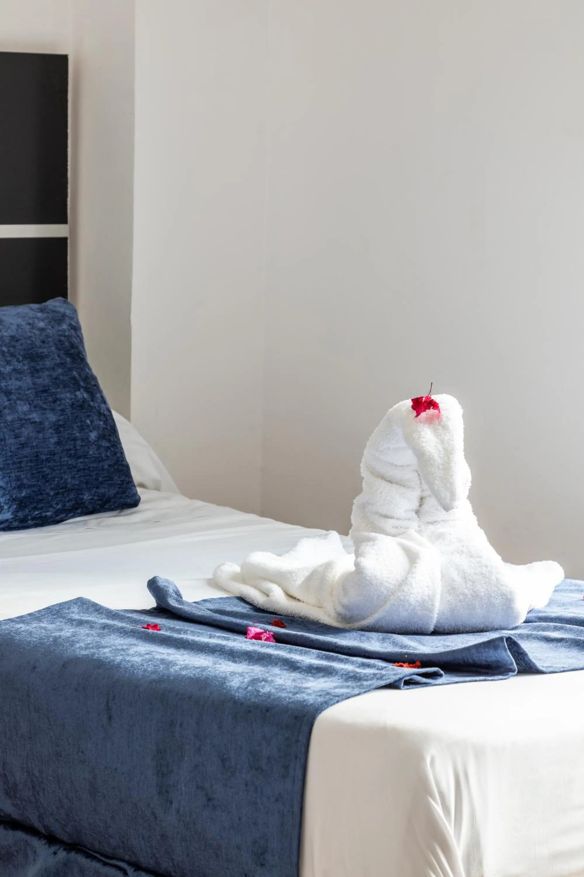 Bed in Aparthotel Puerto Cala Vadella