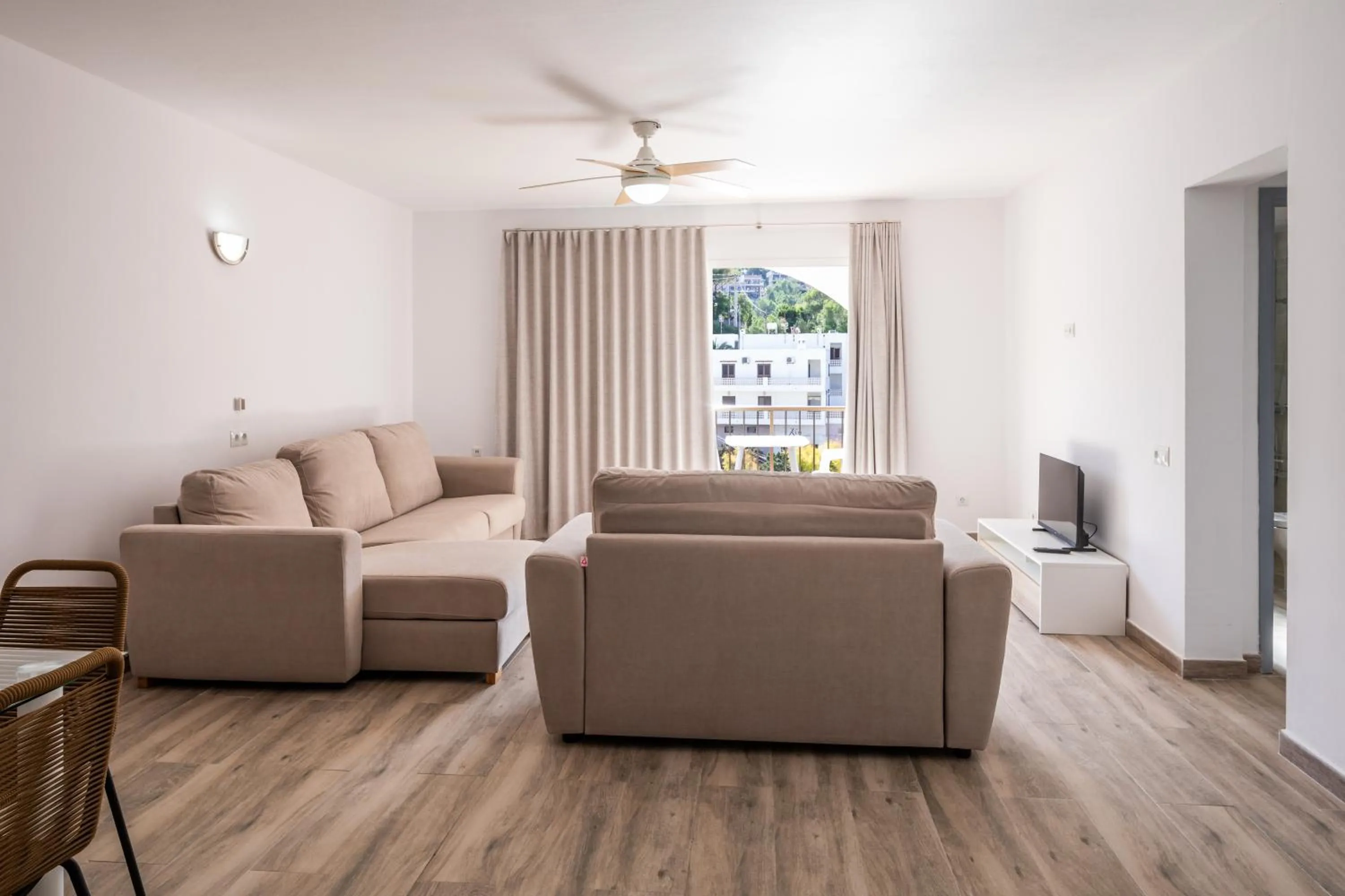 Living room in Aparthotel Puerto Cala Vadella