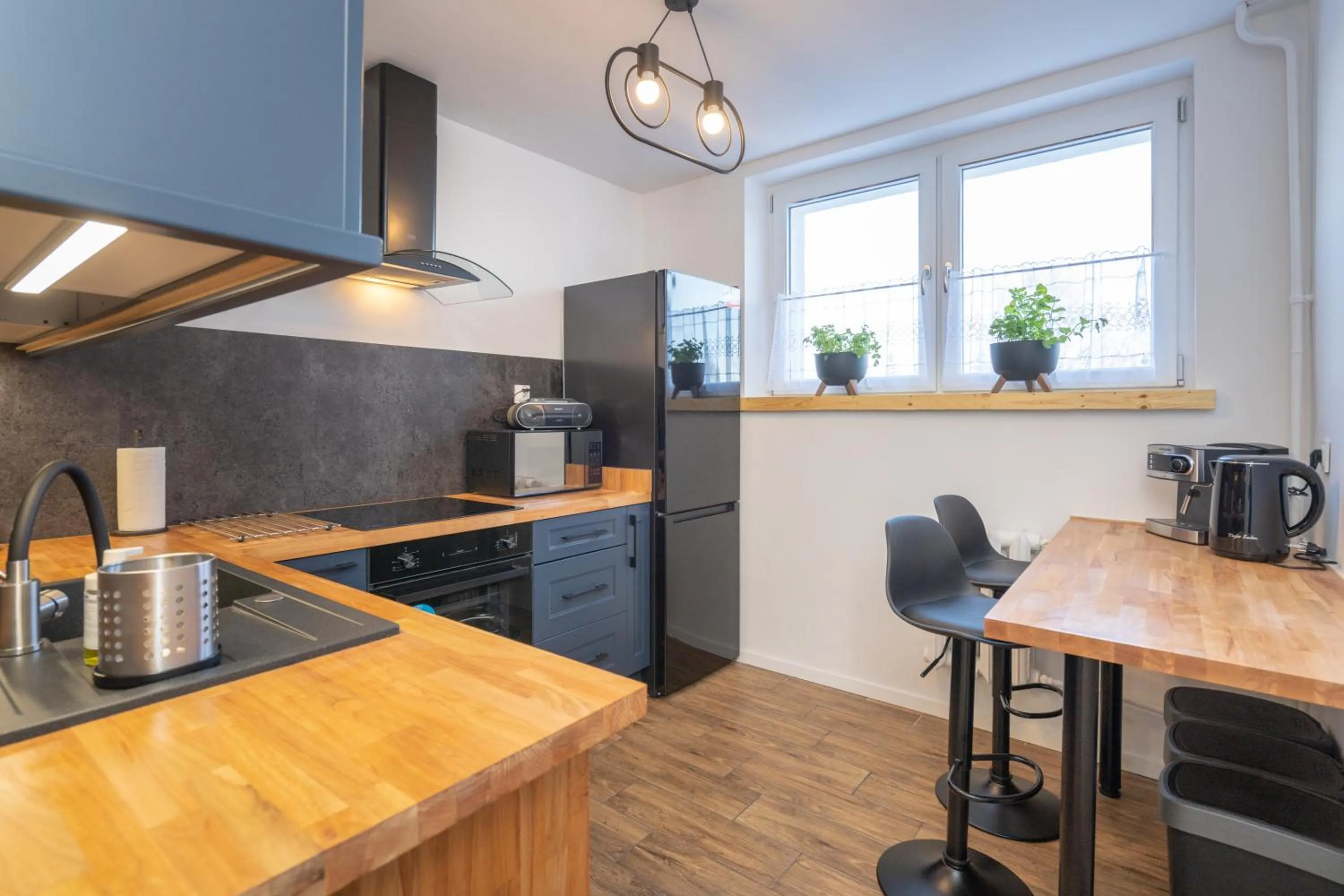 kitchen in Apartament Fiński z sauną