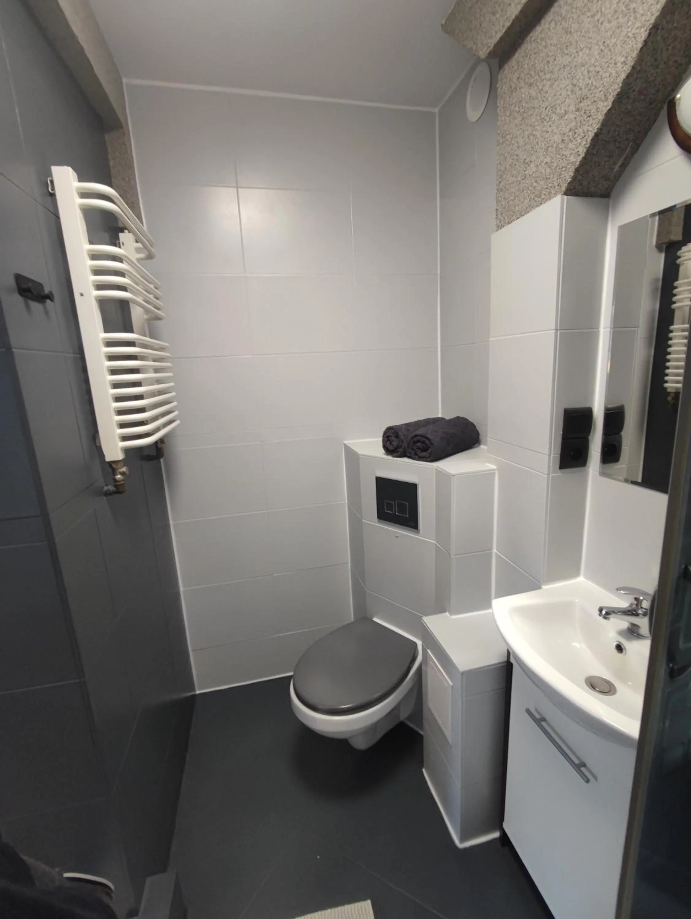 Toilet in Apartament Fiński z sauną