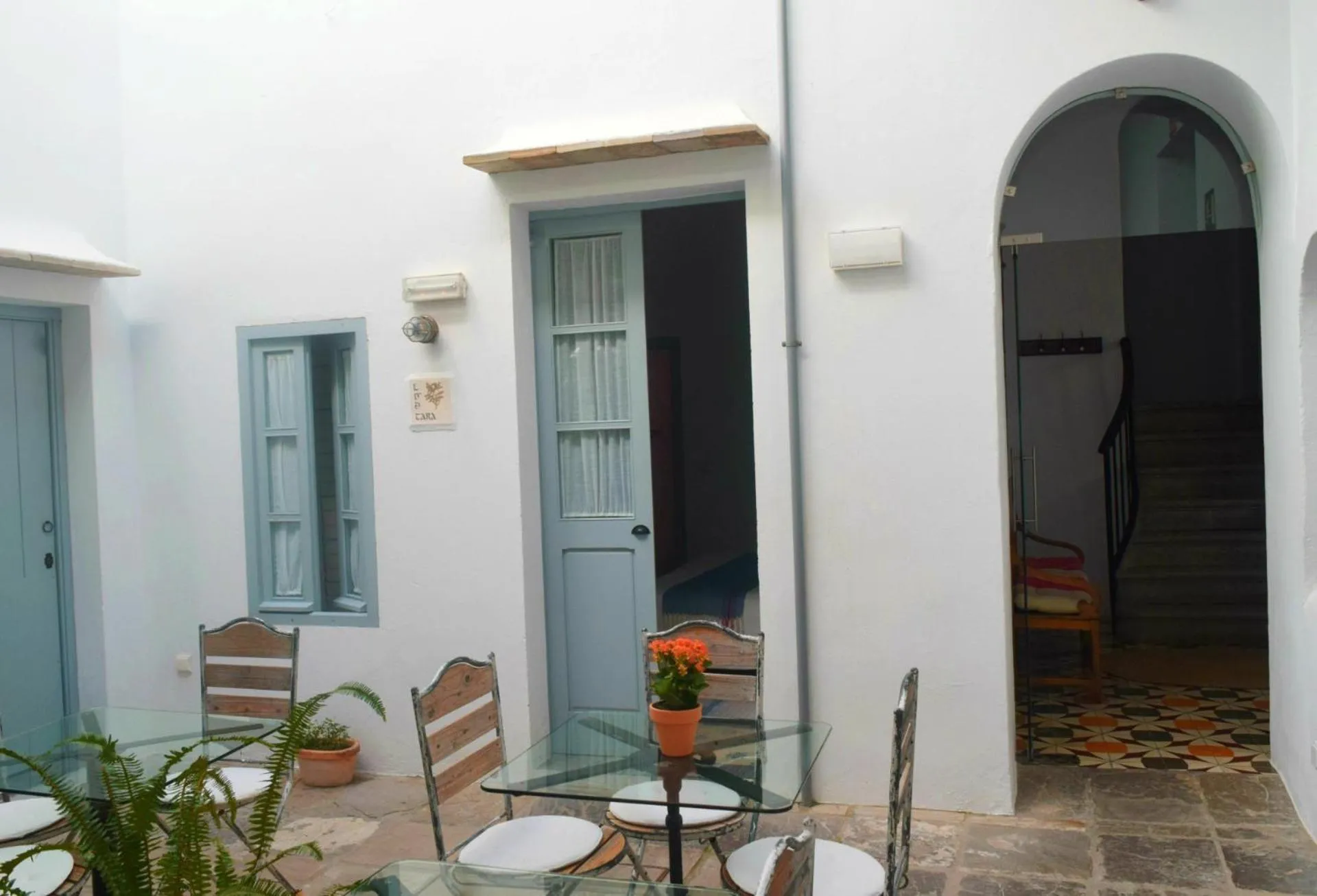 Patio in La Botica de Vejer
