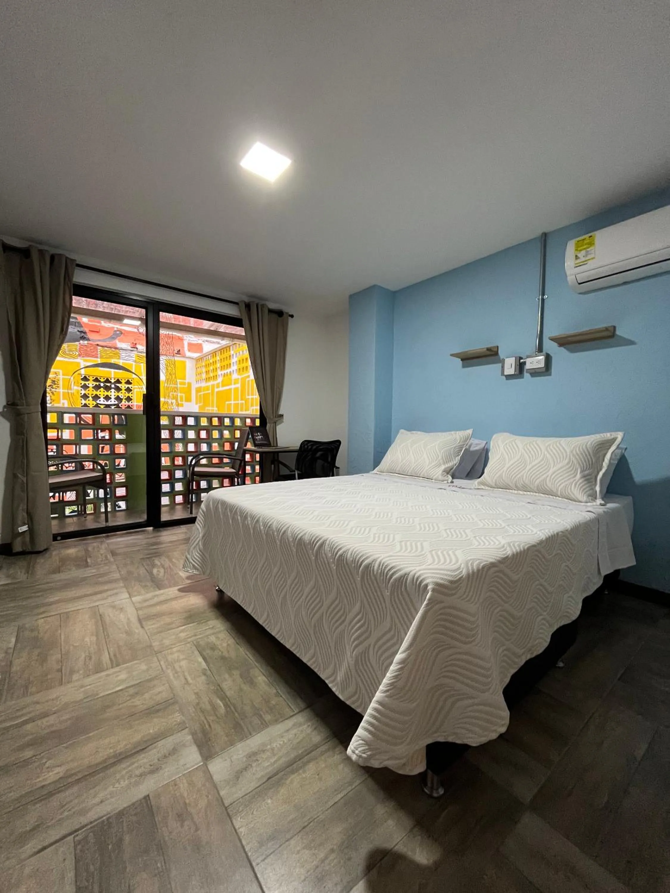 Bed in CoLinkHouse Hotel