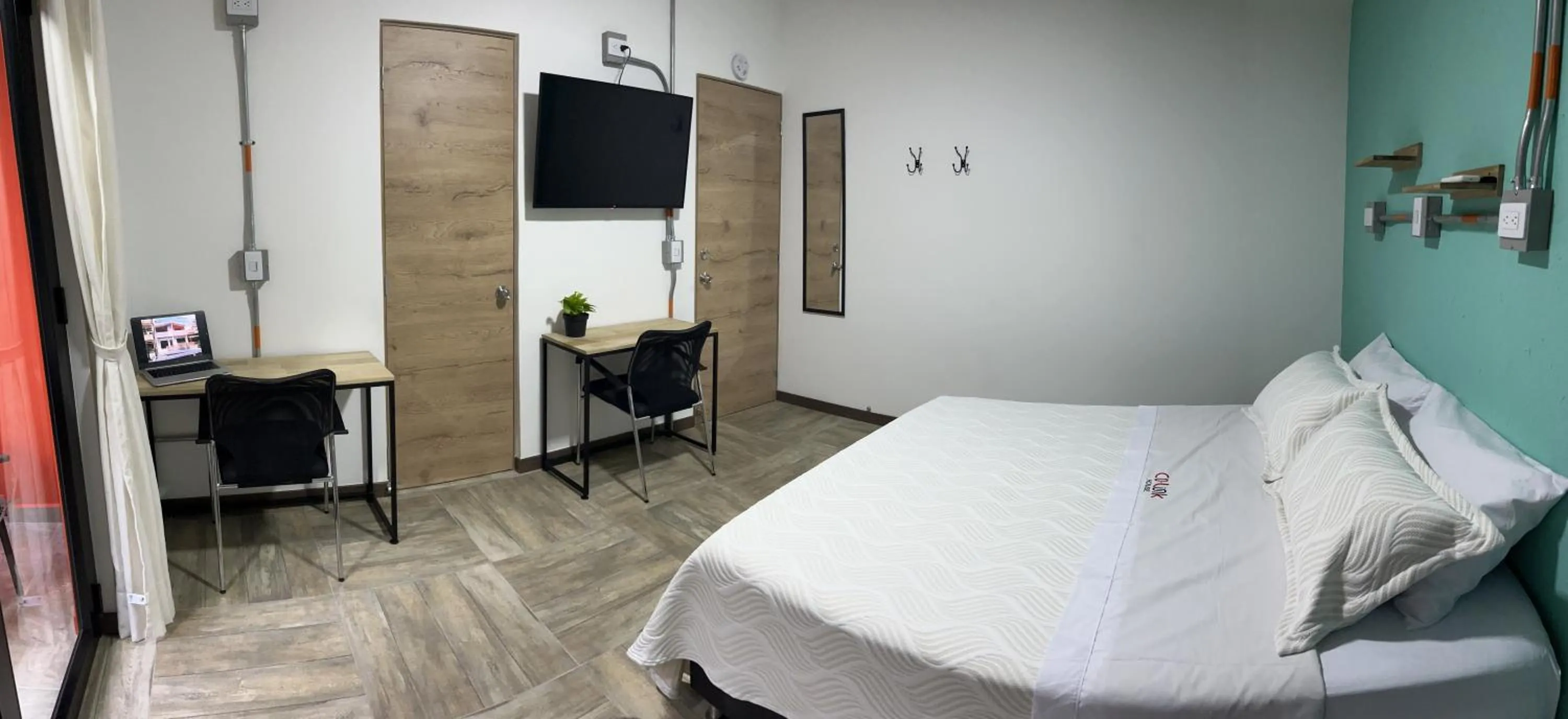 Bed in CoLinkHouse Hotel