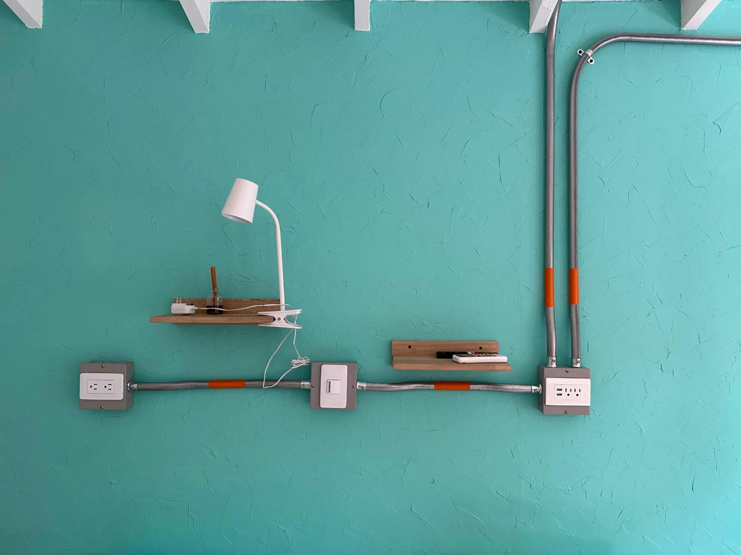 Decorative detail in CoLinkHouse Hotel