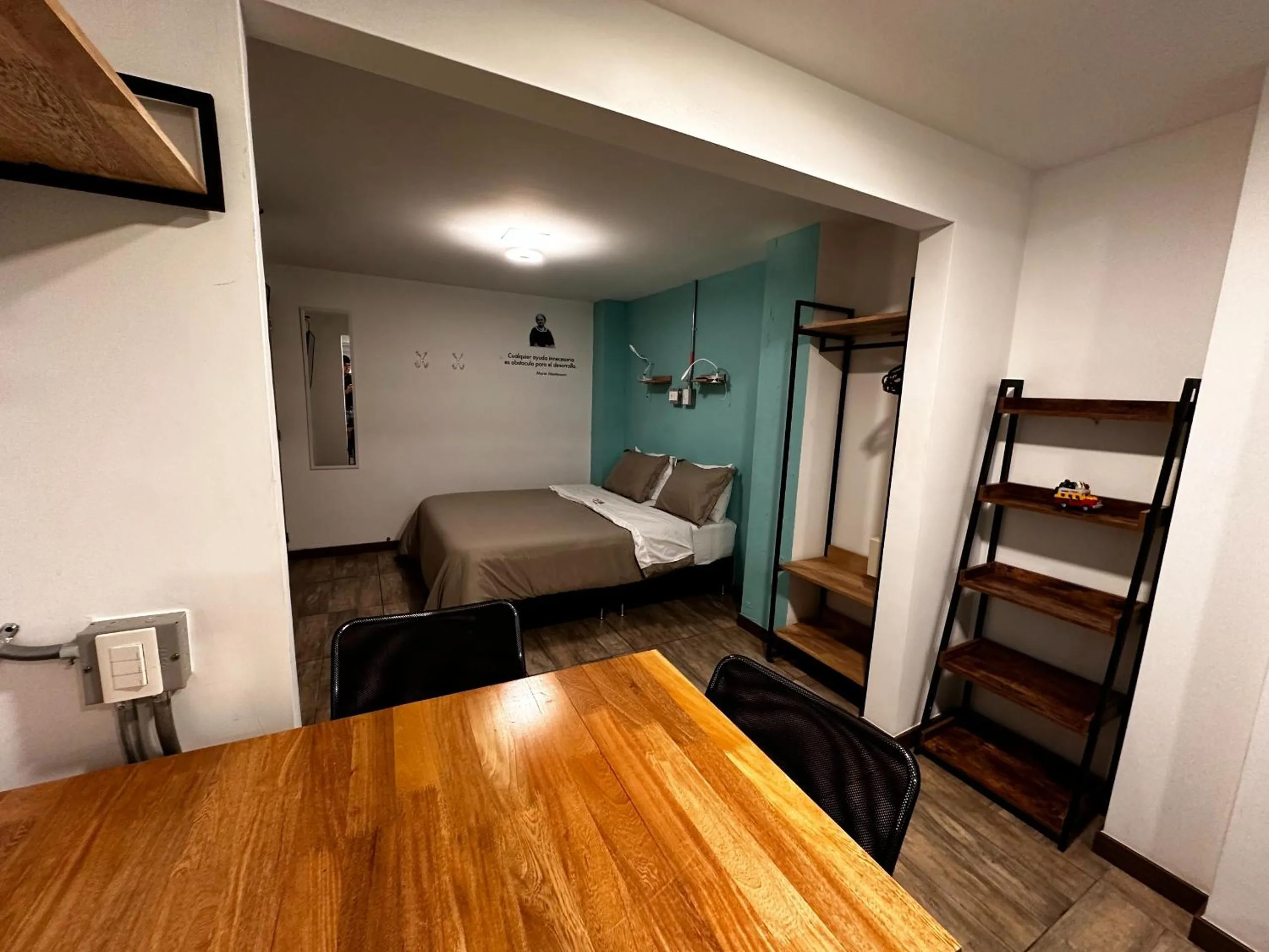 Bed in CoLinkHouse Hotel