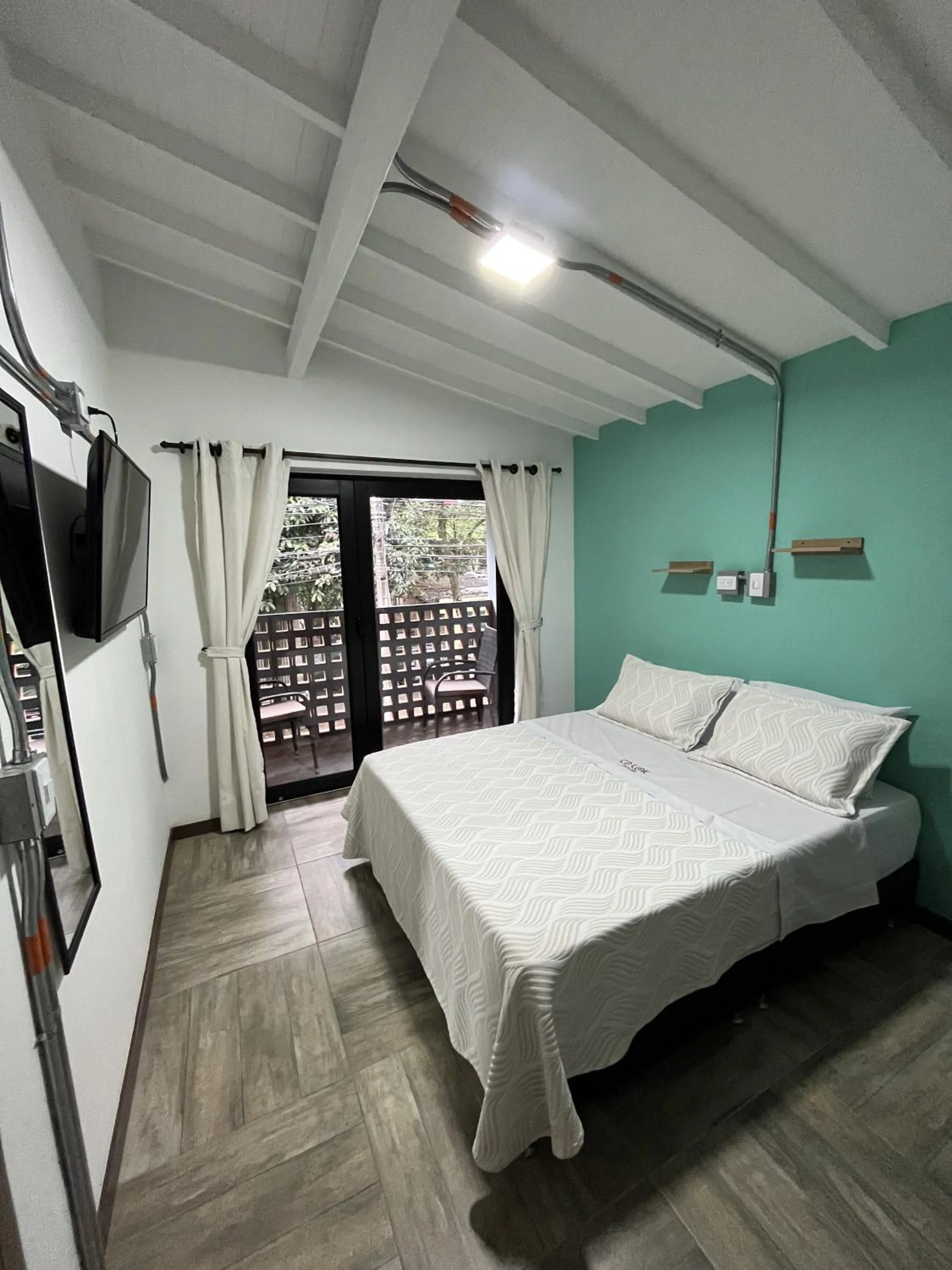 Bed in CoLinkHouse Hotel