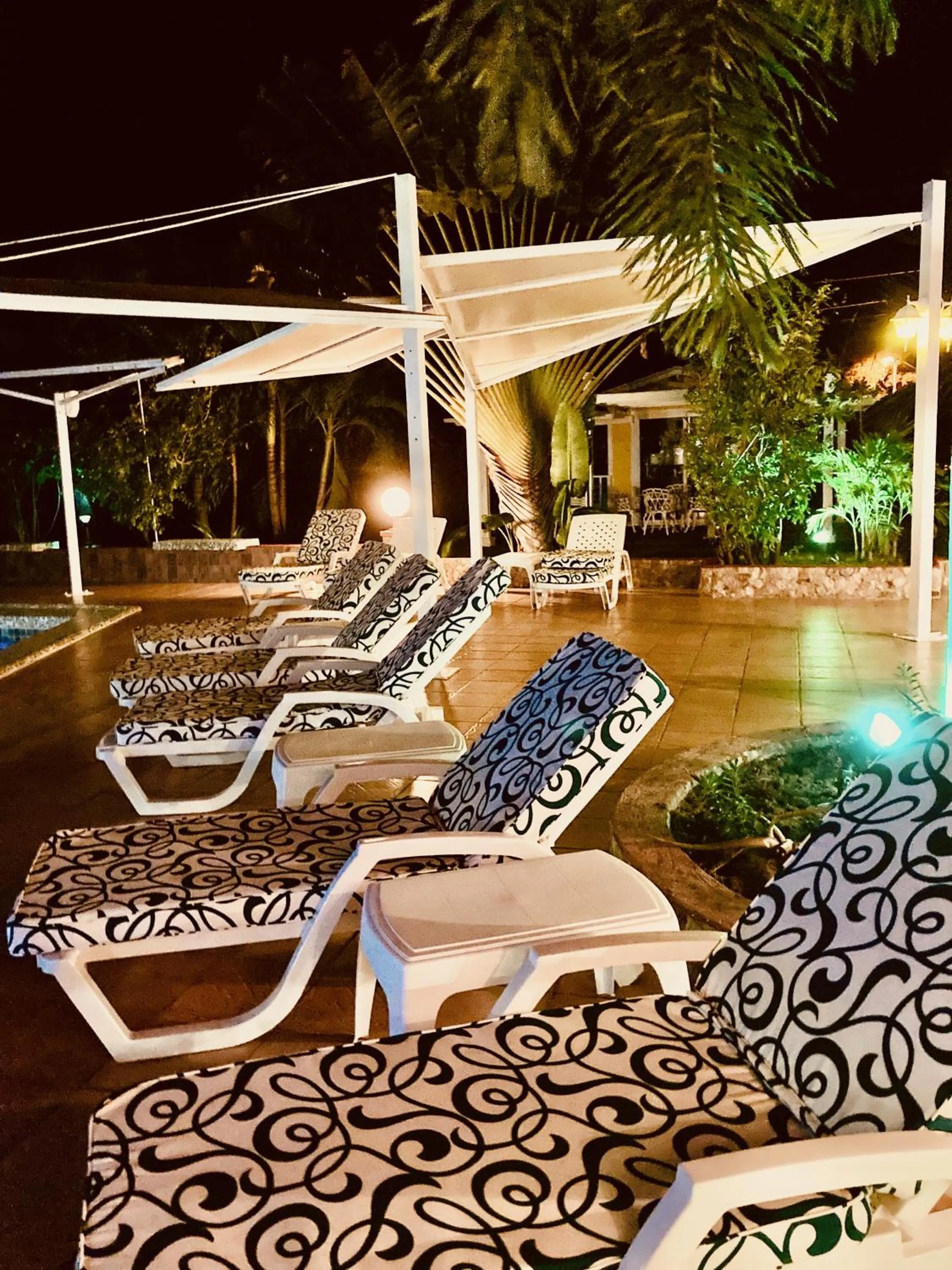 Patio in HOTEL CASA AMARILLA et RESTAURANT