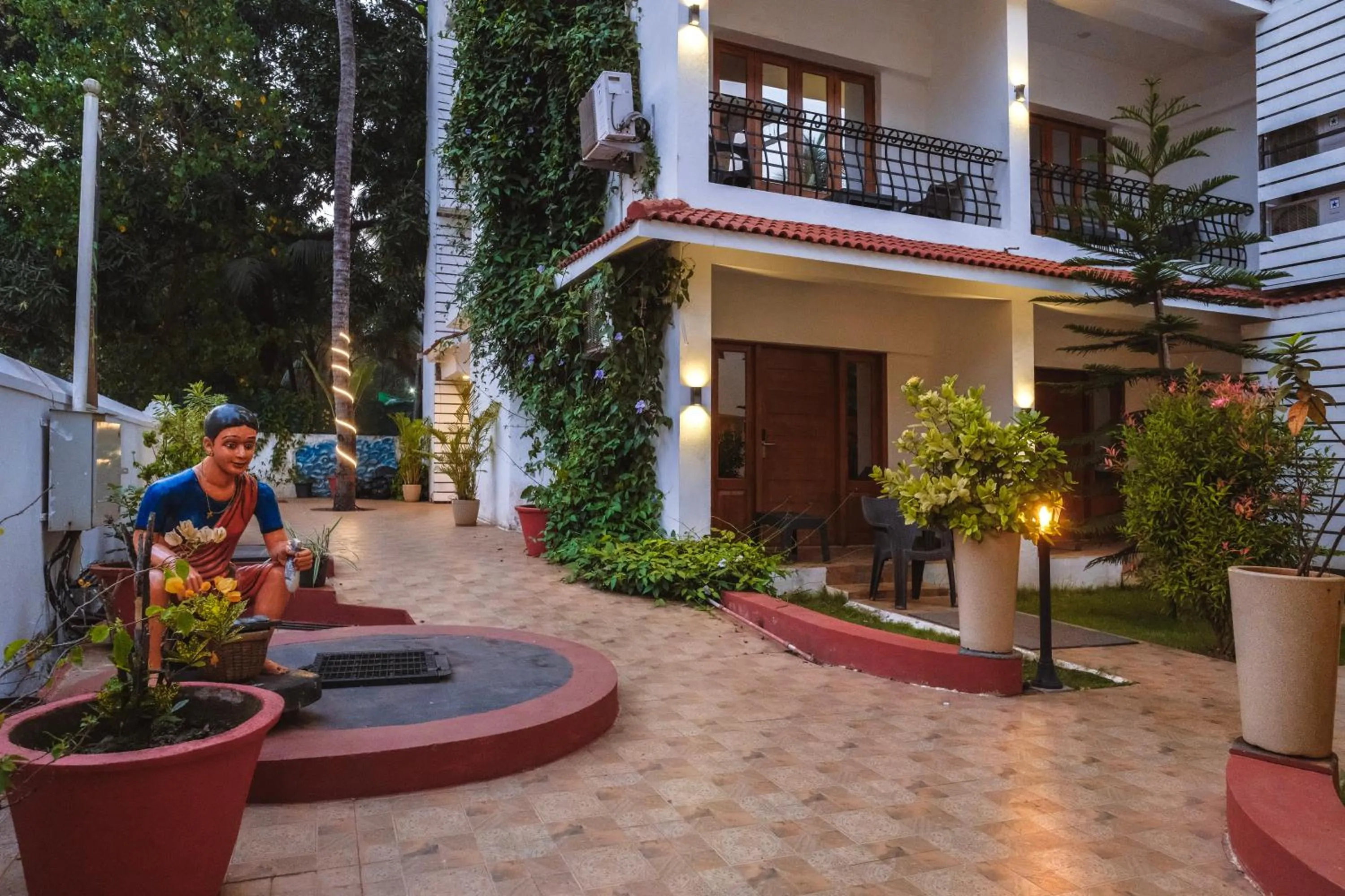 Facade/entrance in The Verda De Miranda Resort Morjim North Goa