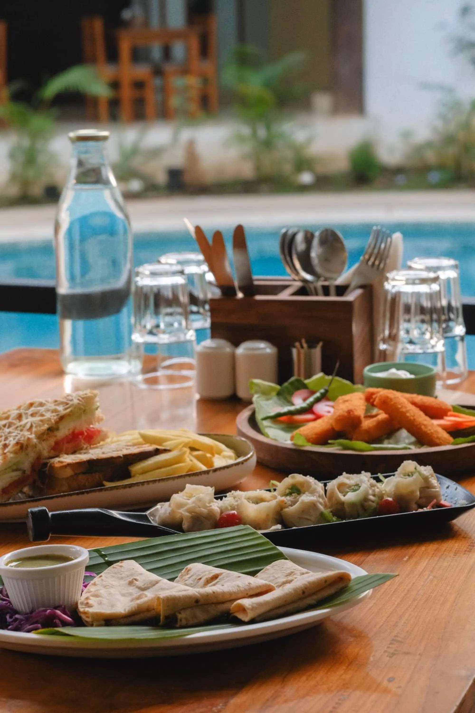 Food and drinks in The Verda De Miranda Resort Morjim North Goa