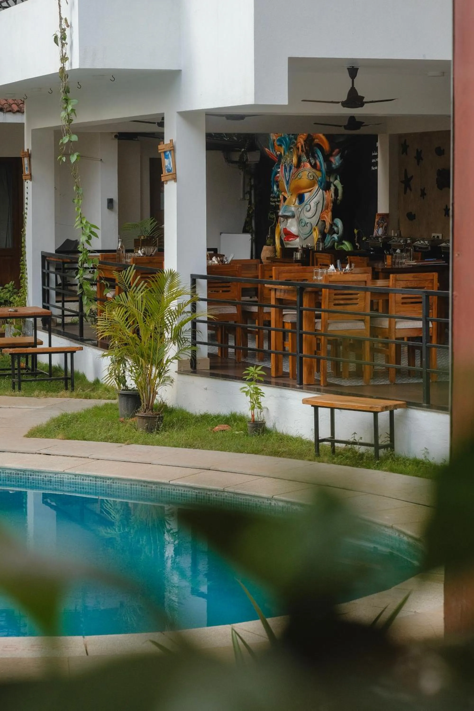 Restaurant/places to eat in The Verda De Miranda Resort Morjim North Goa