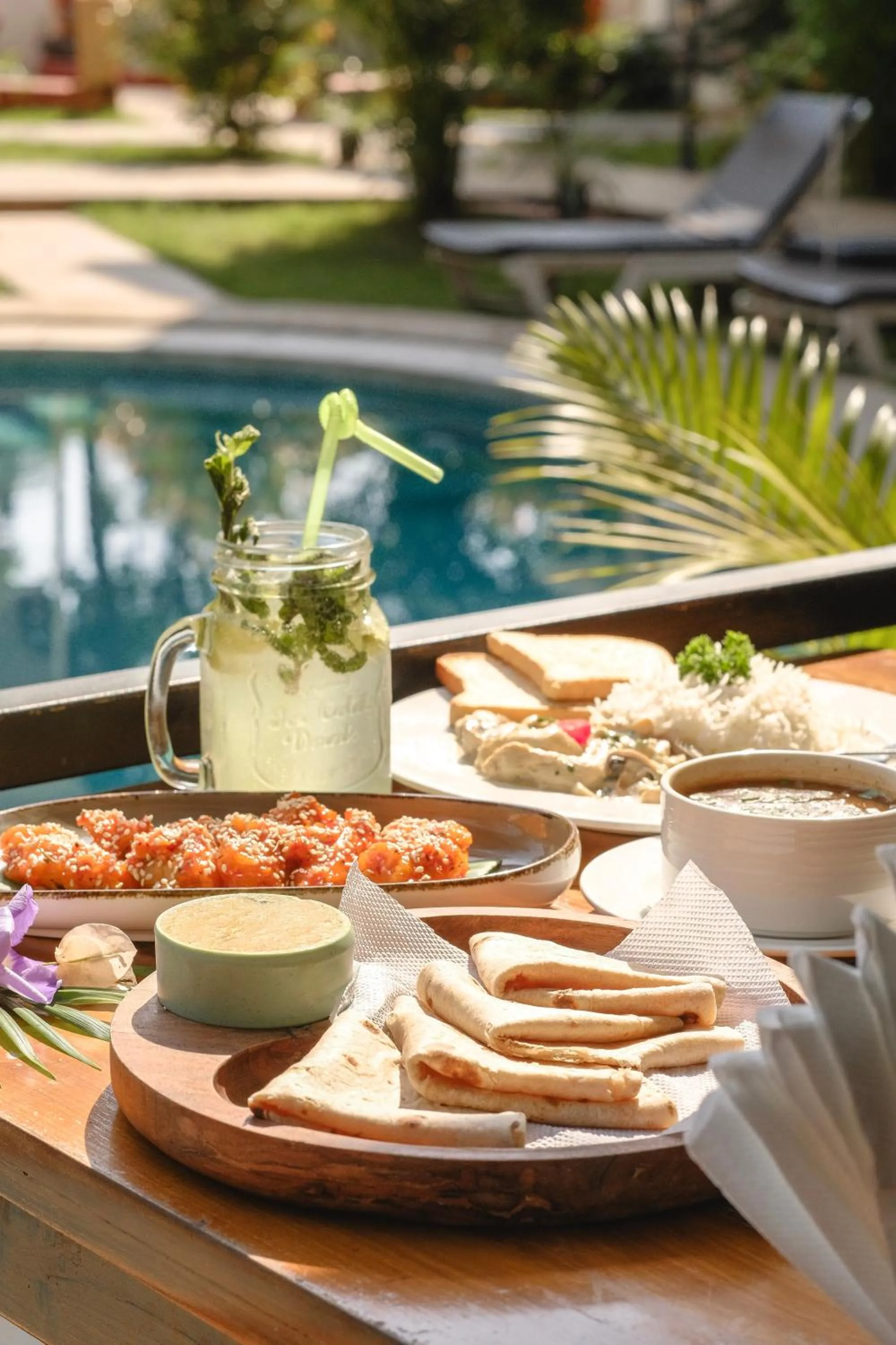 Restaurant/places to eat in The Verda De Miranda Resort Morjim North Goa