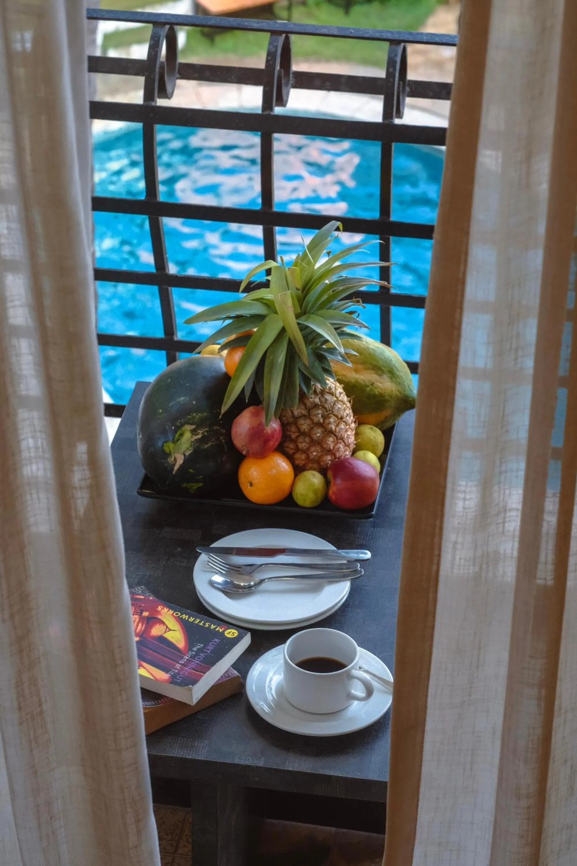 Breakfast in The Verda De Miranda Resort Morjim North Goa