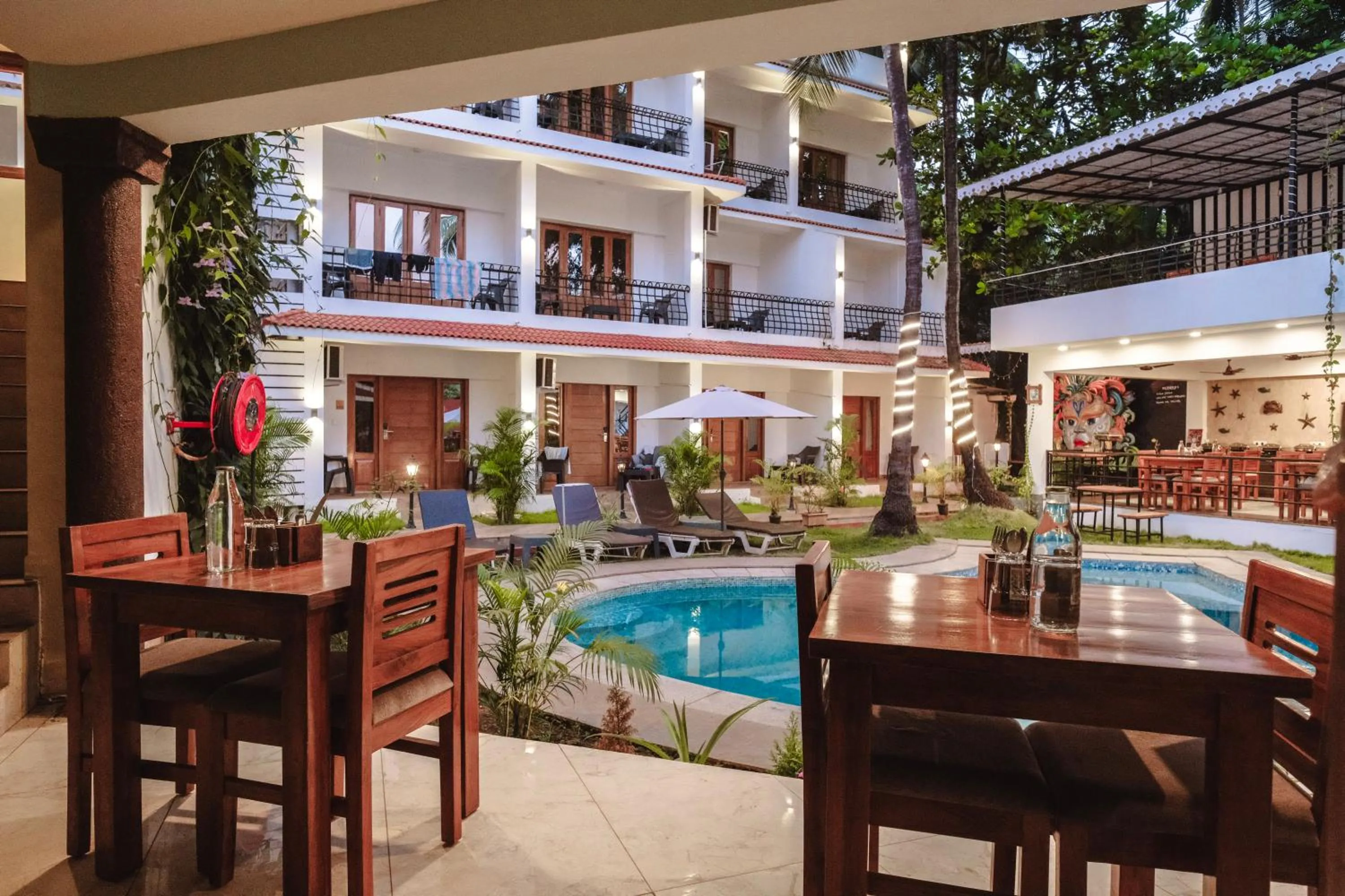 Restaurant/places to eat in The Verda De Miranda Resort Morjim North Goa