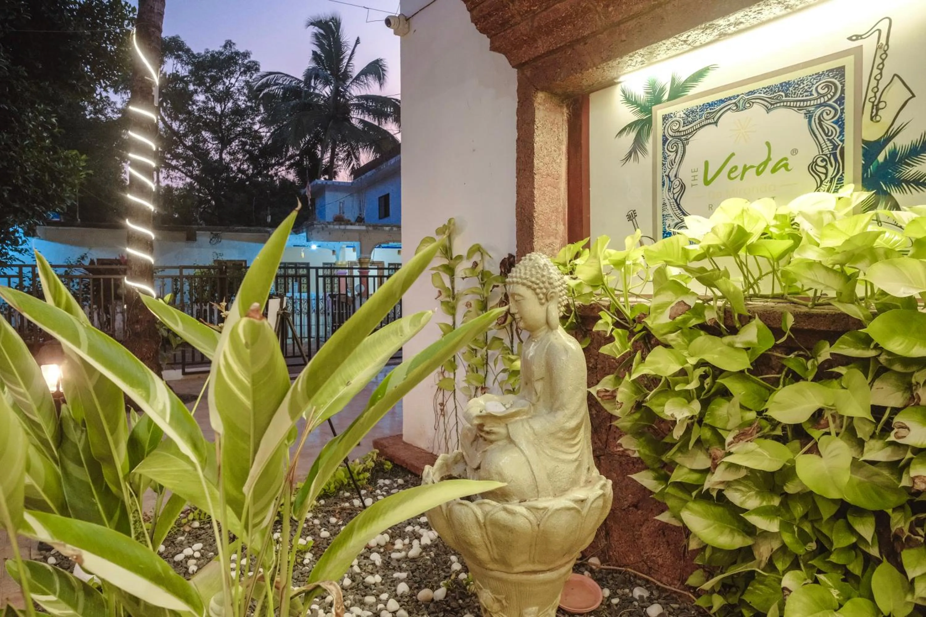 Garden in The Verda De Miranda Resort Morjim North Goa