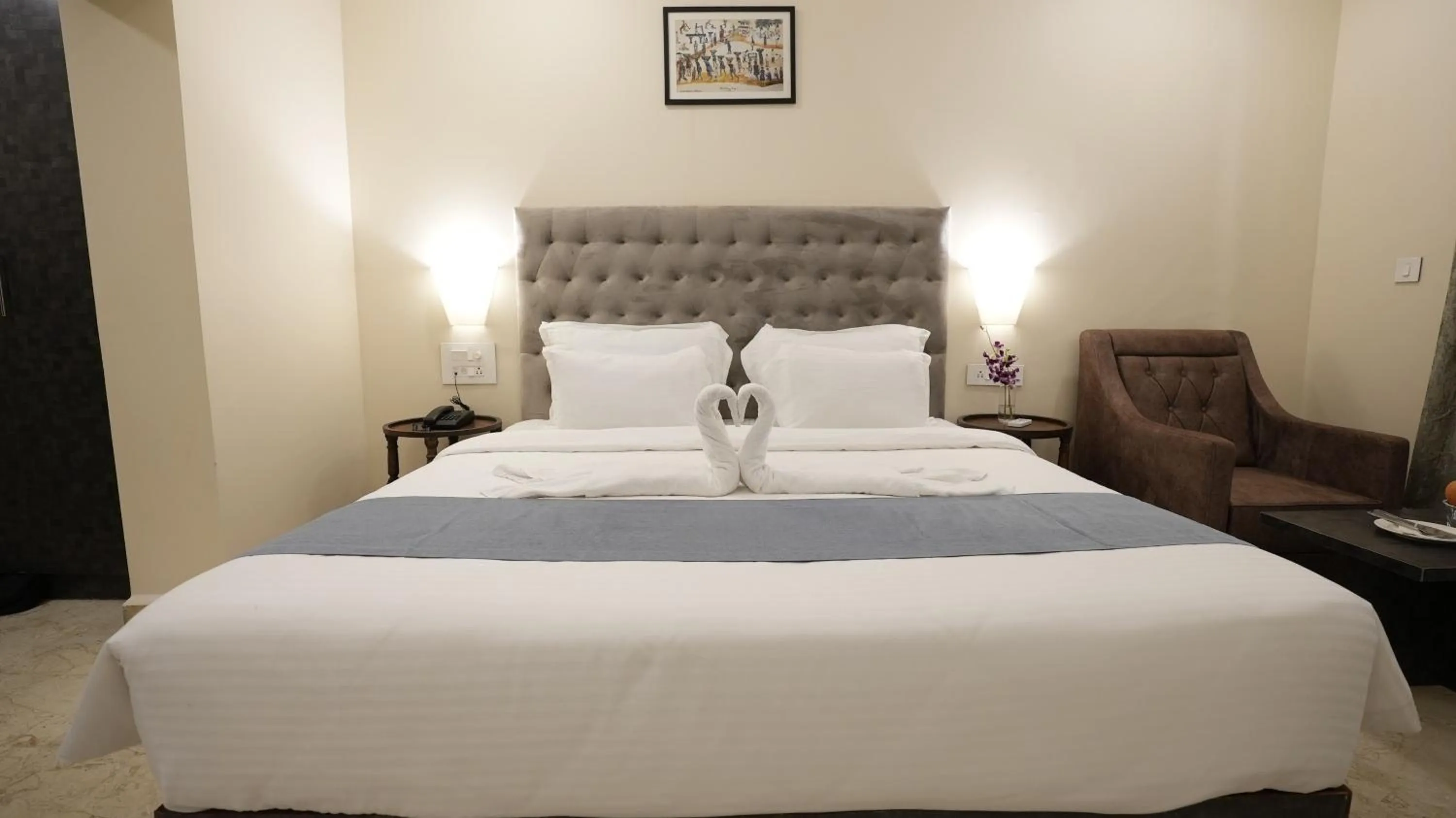 Bed in The Verda De Miranda Resort Morjim North Goa