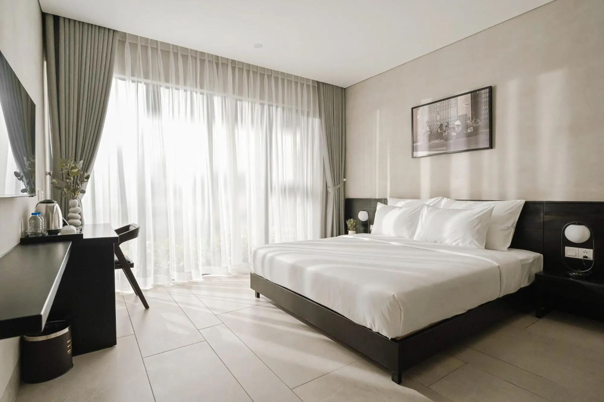 Bed in Triple E Hotel Metro Ben Thanh