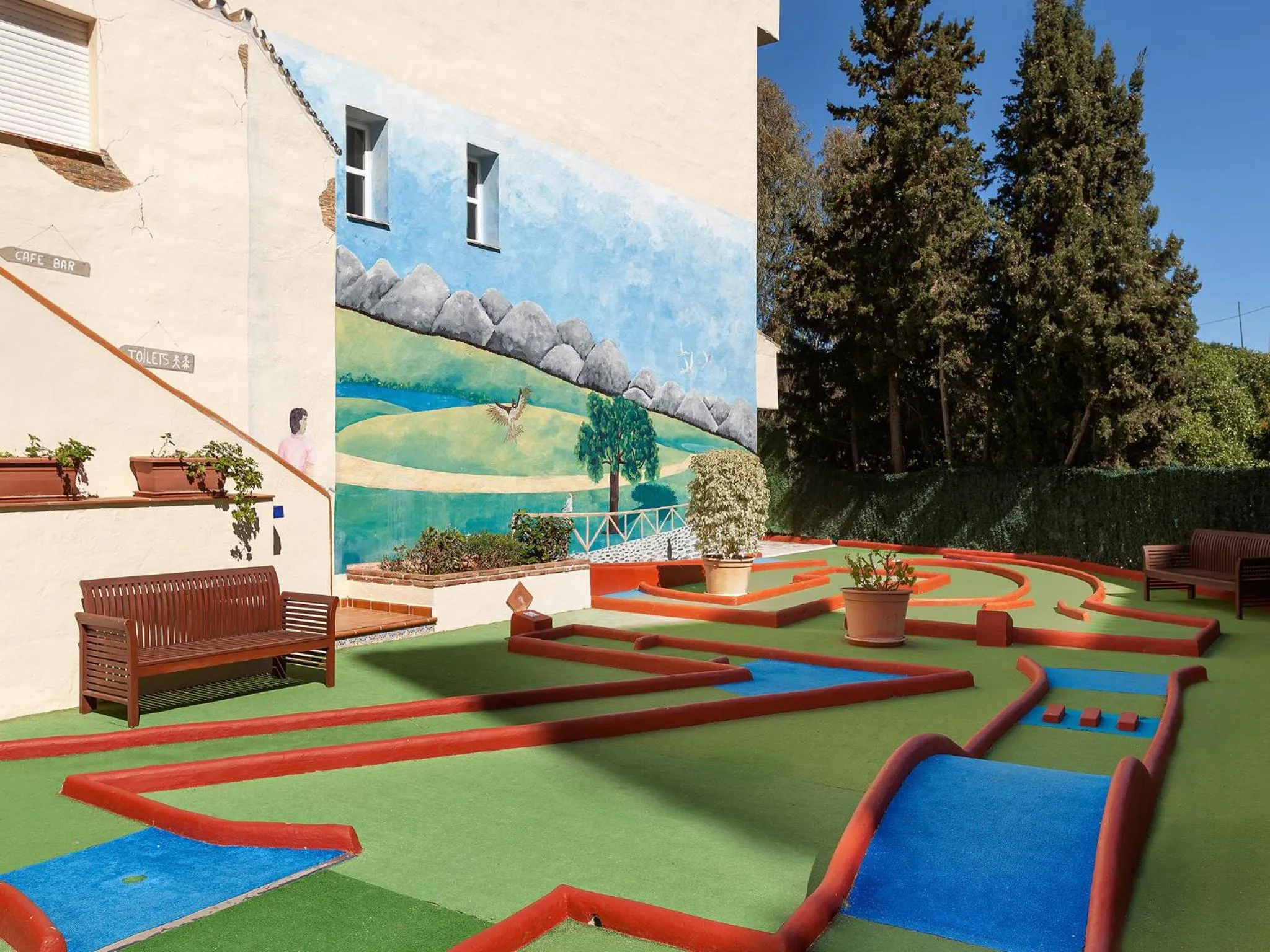 Minigolf in Crown Resorts Club Marbella