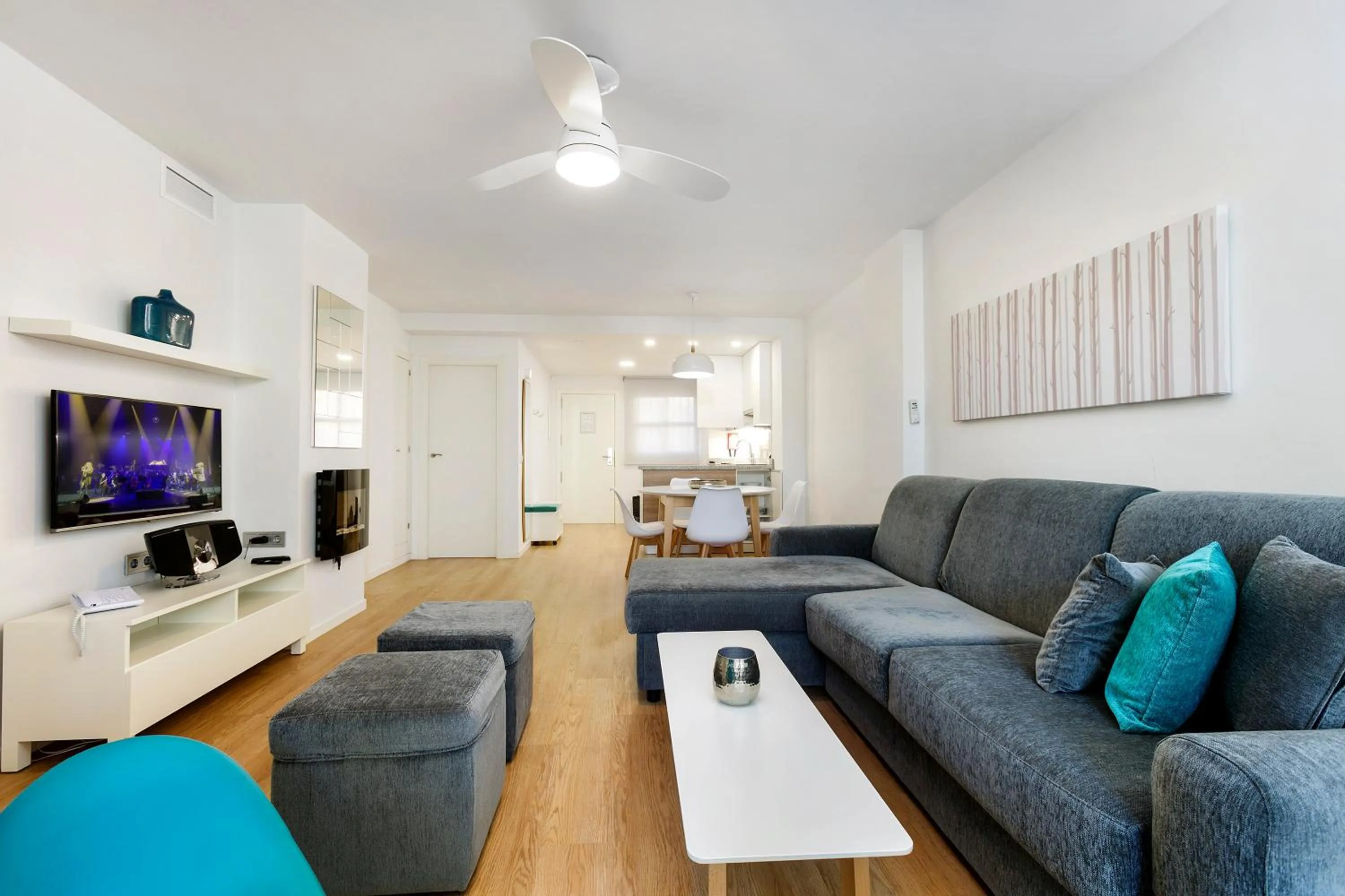 Living room in Crown Resorts Club Marbella