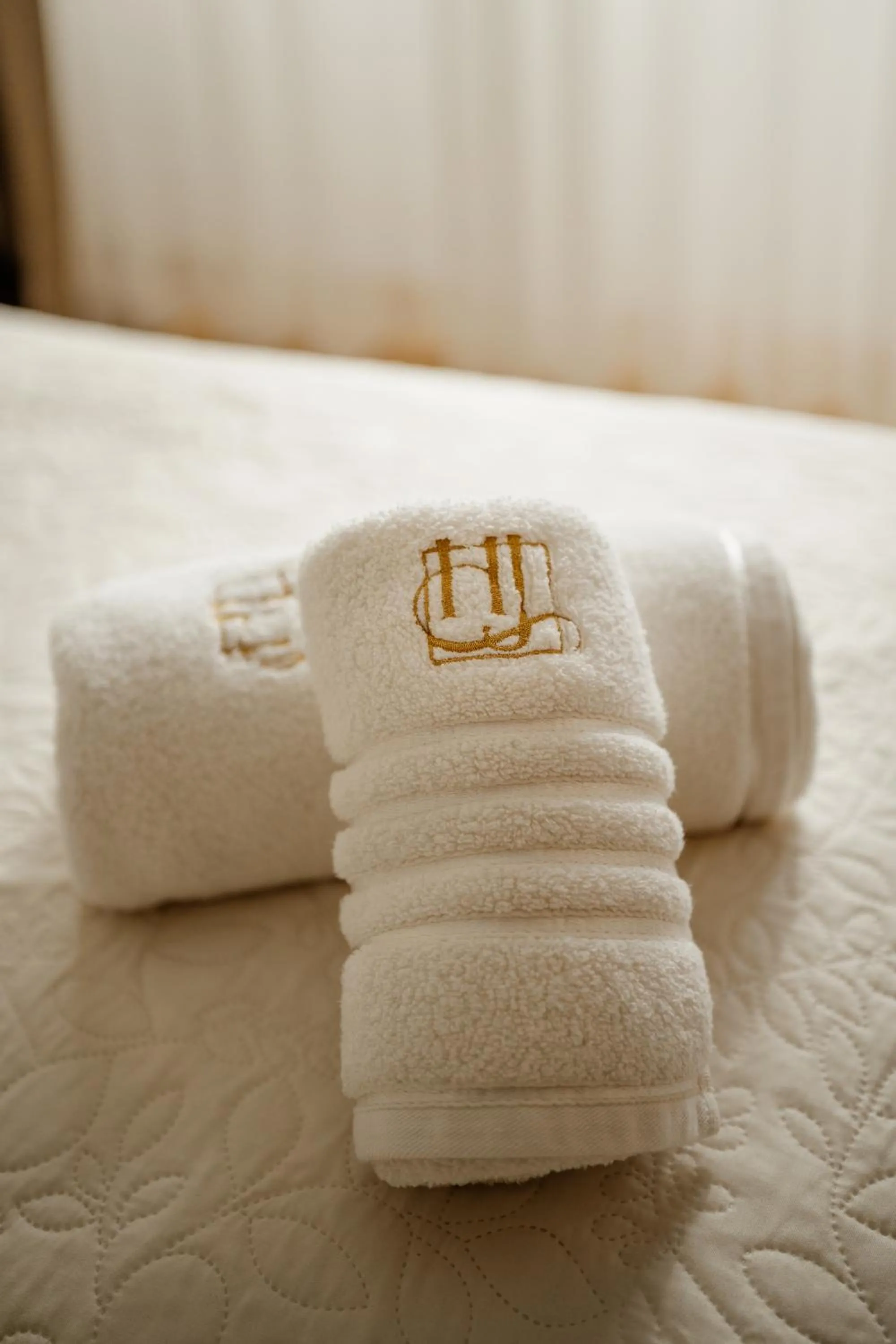 towels, Bed in Hotel Jeruzalem