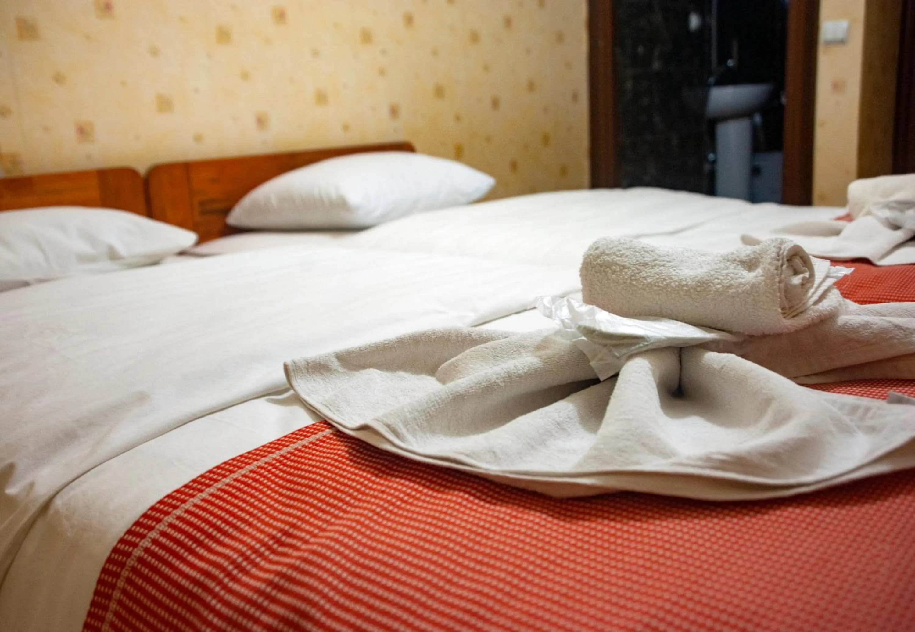 Bed in Istanbul Irish Hotel