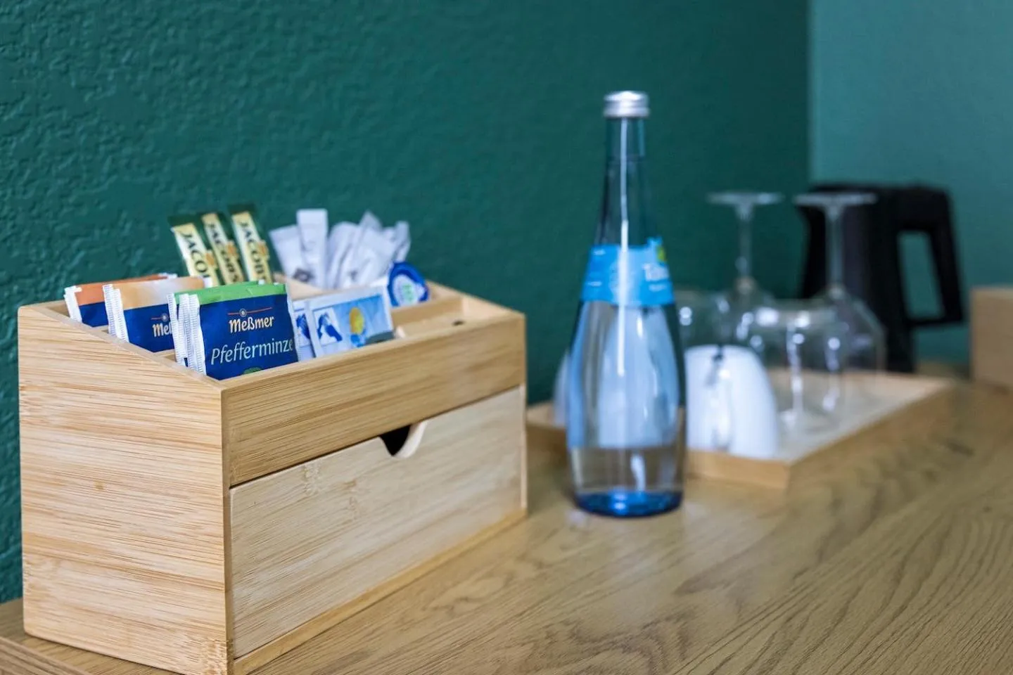 Coffee/tea facilities in Hotel Residenz Luxury - Outletcity - Parken - Klima - 24h Check-In
