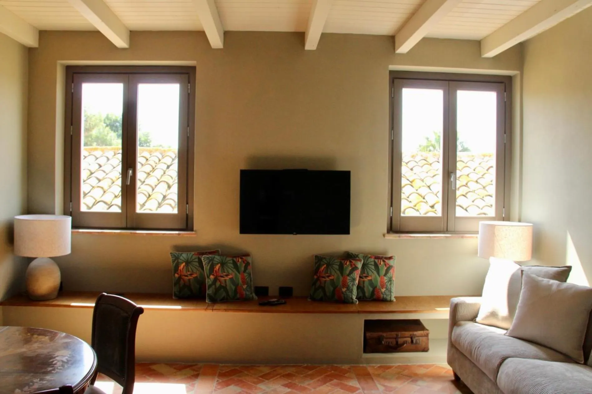 Living room in Masseria del Carboj