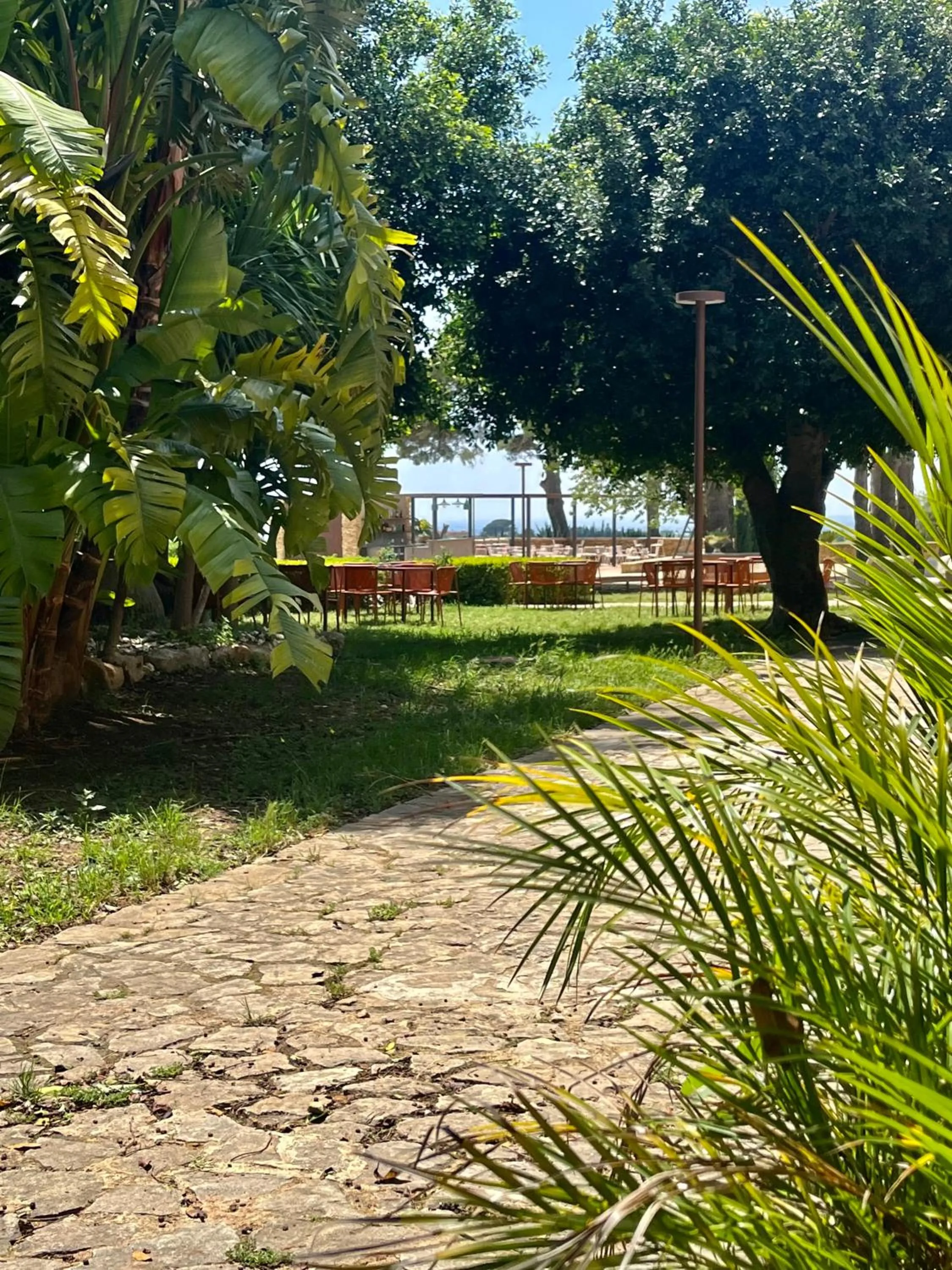 Garden in Masseria del Carboj