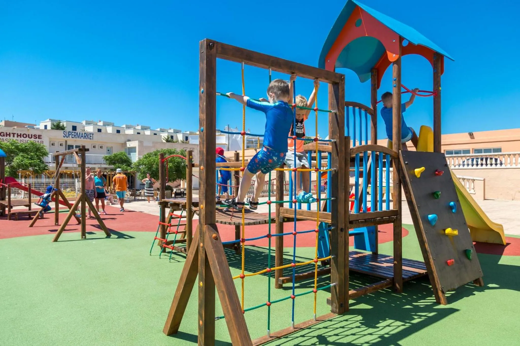 Children play ground in Comitas Isla del Aire