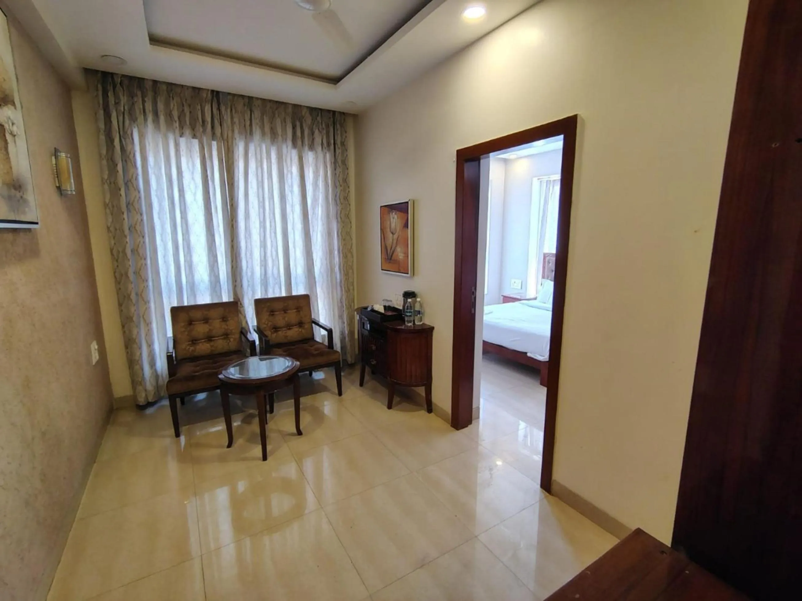 Living room in VITS Panchgani