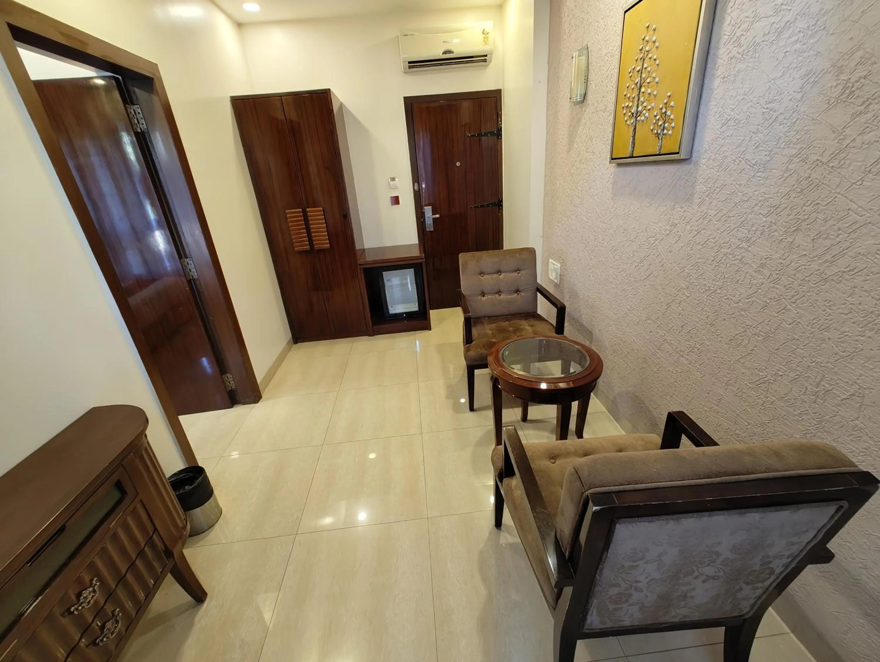 Living room in VITS Panchgani