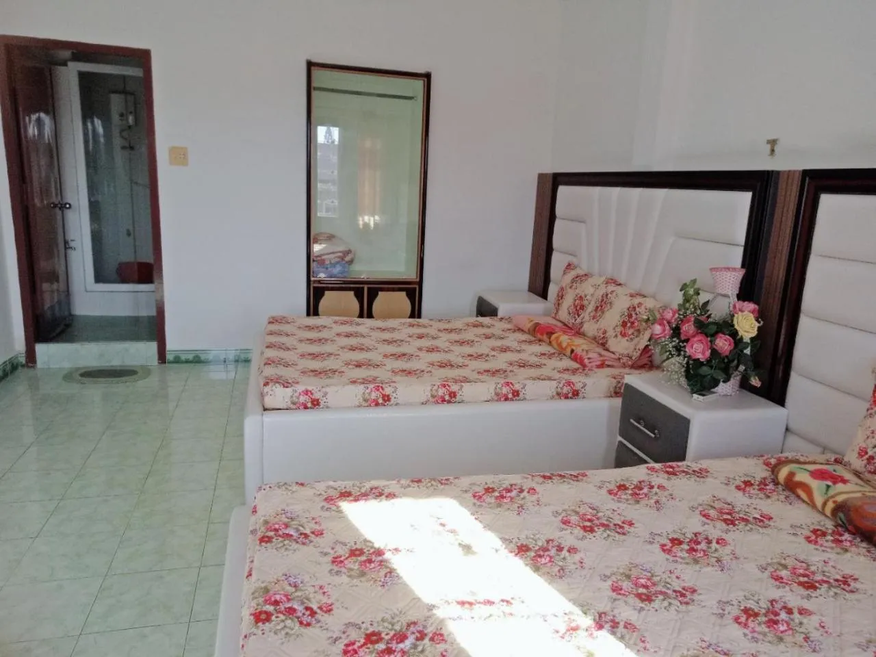 Bed in Thiên Nga Hotel