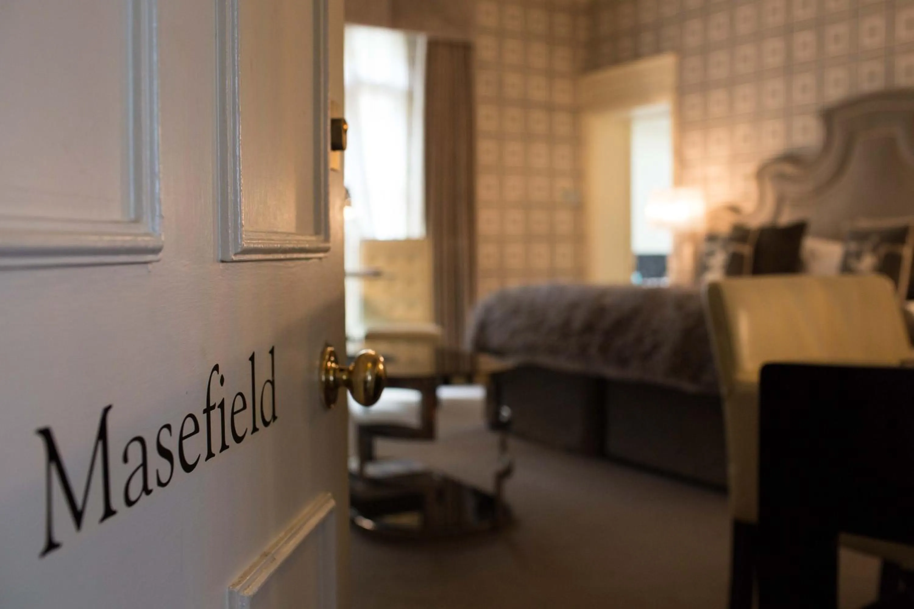 Bedroom, Bed in Talbooth House & Spa