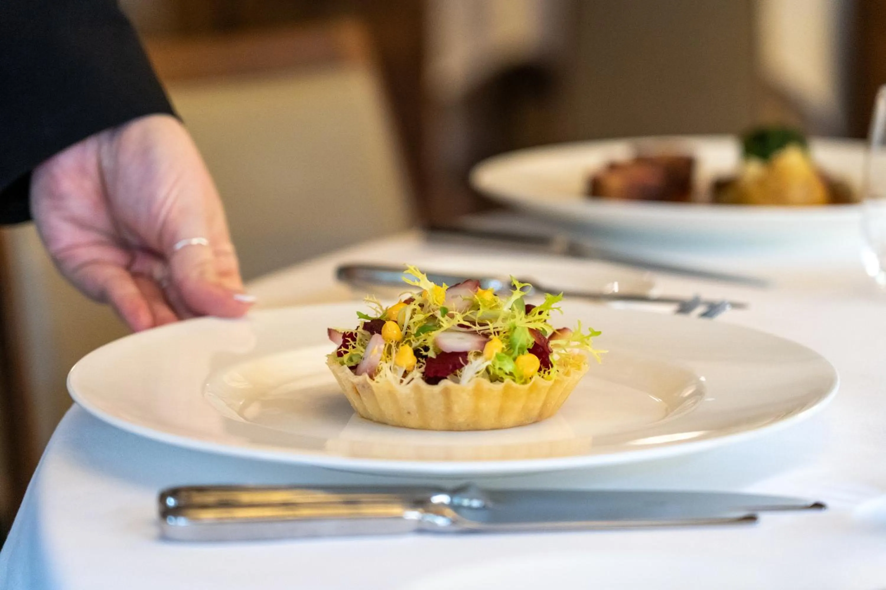 Food and drinks in Talbooth House & Spa